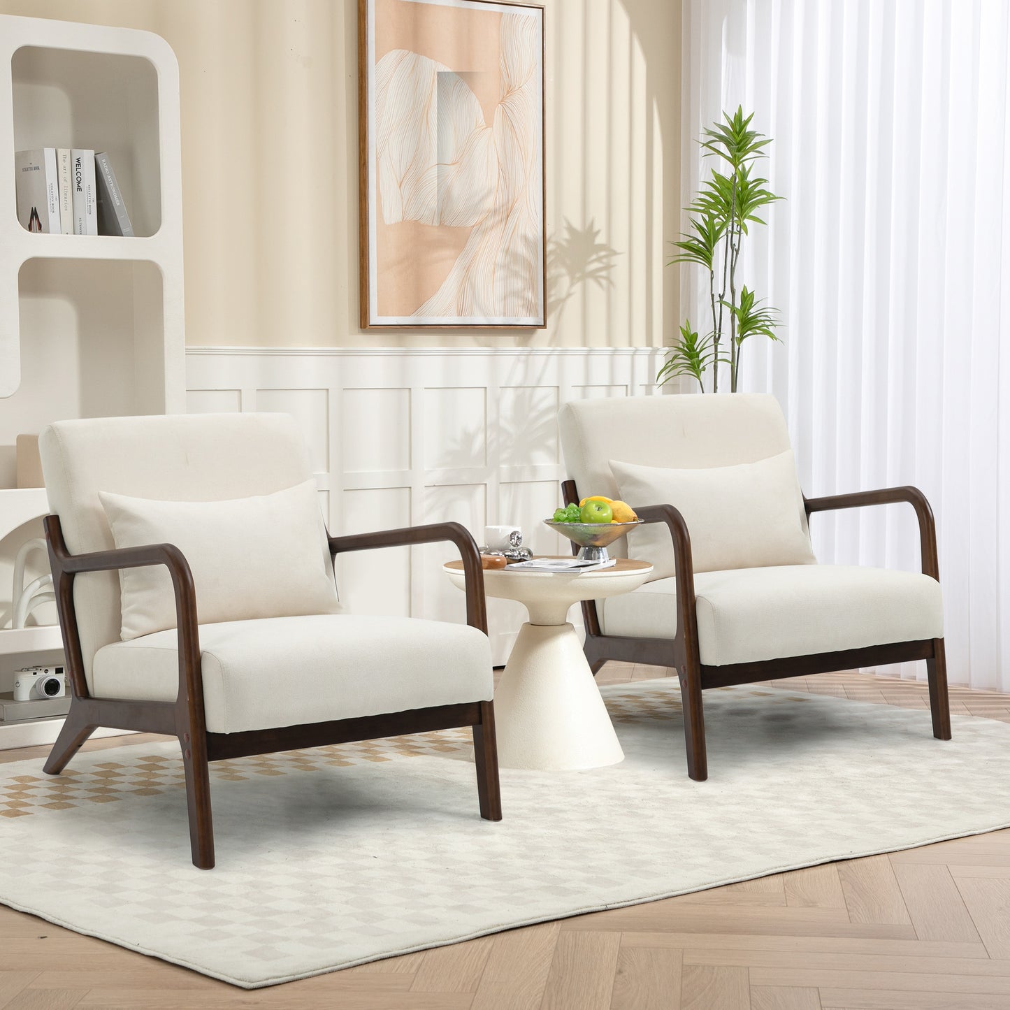 PAPROOS Accent Chair Set of 2