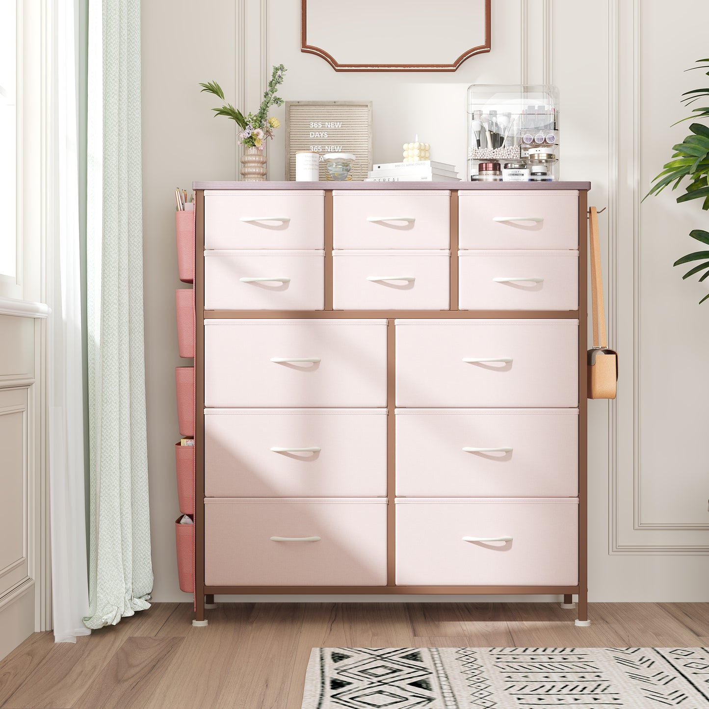 PAPROOS 12 Drawers Dresser for Bedroom