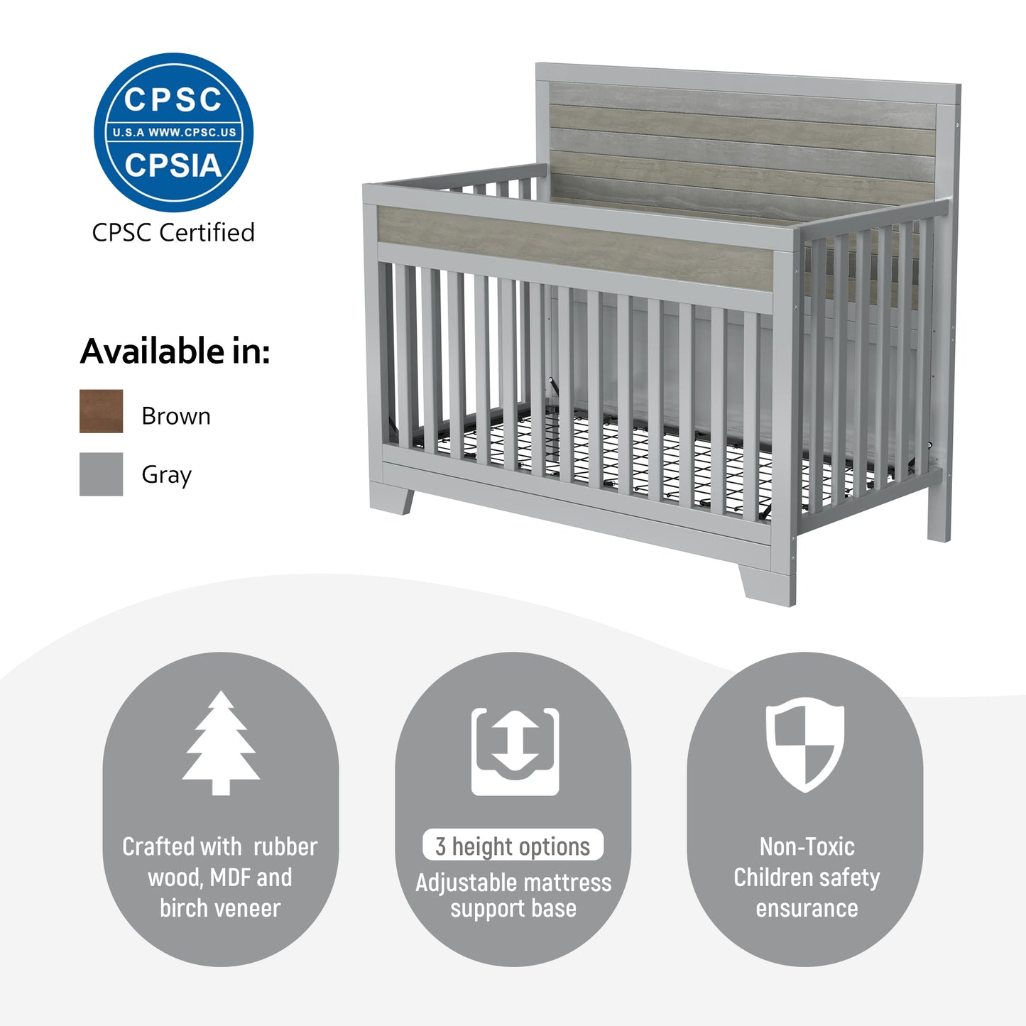 Paproos Cribs for Baby