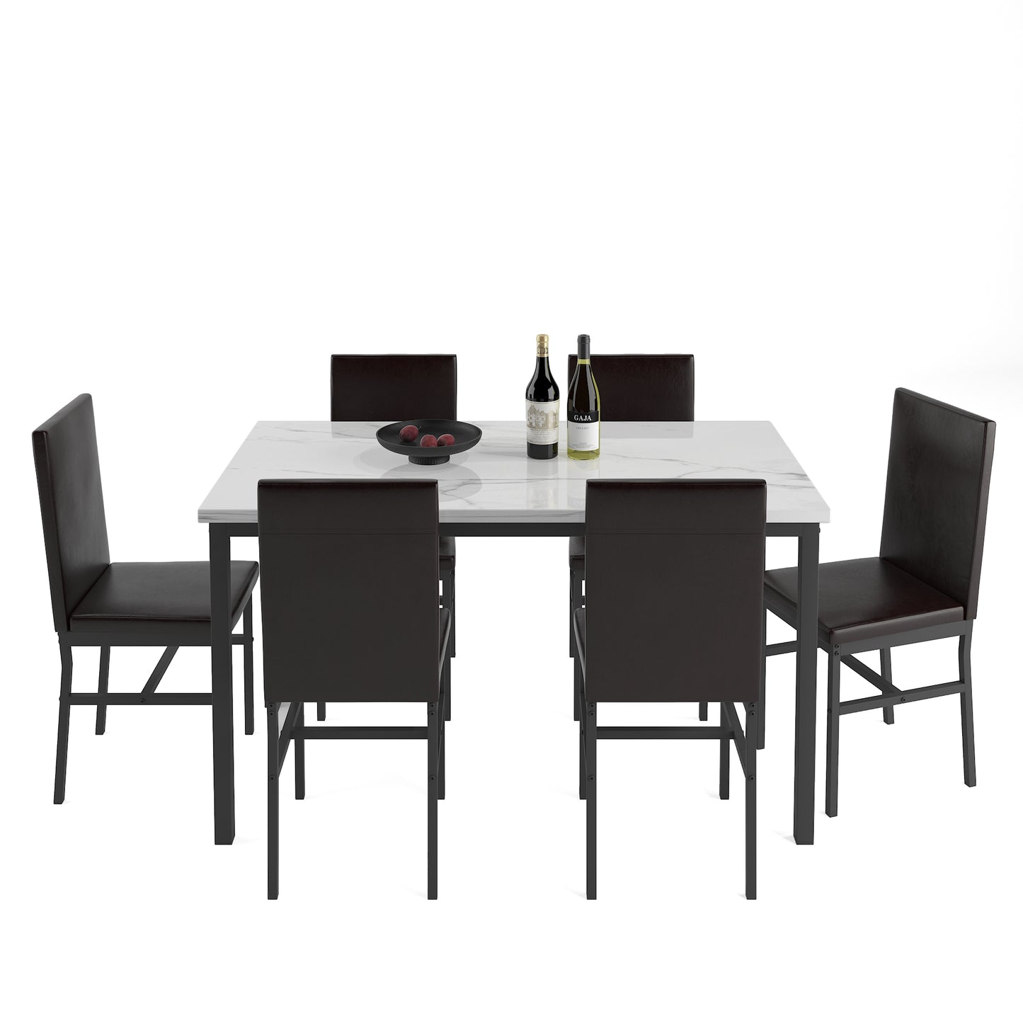 paproos 5 Piece Dining Table Set