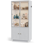 PAPROOS 66.9" Tall Display Cabinet