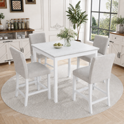 PAPROOS Dining Table Set for 4