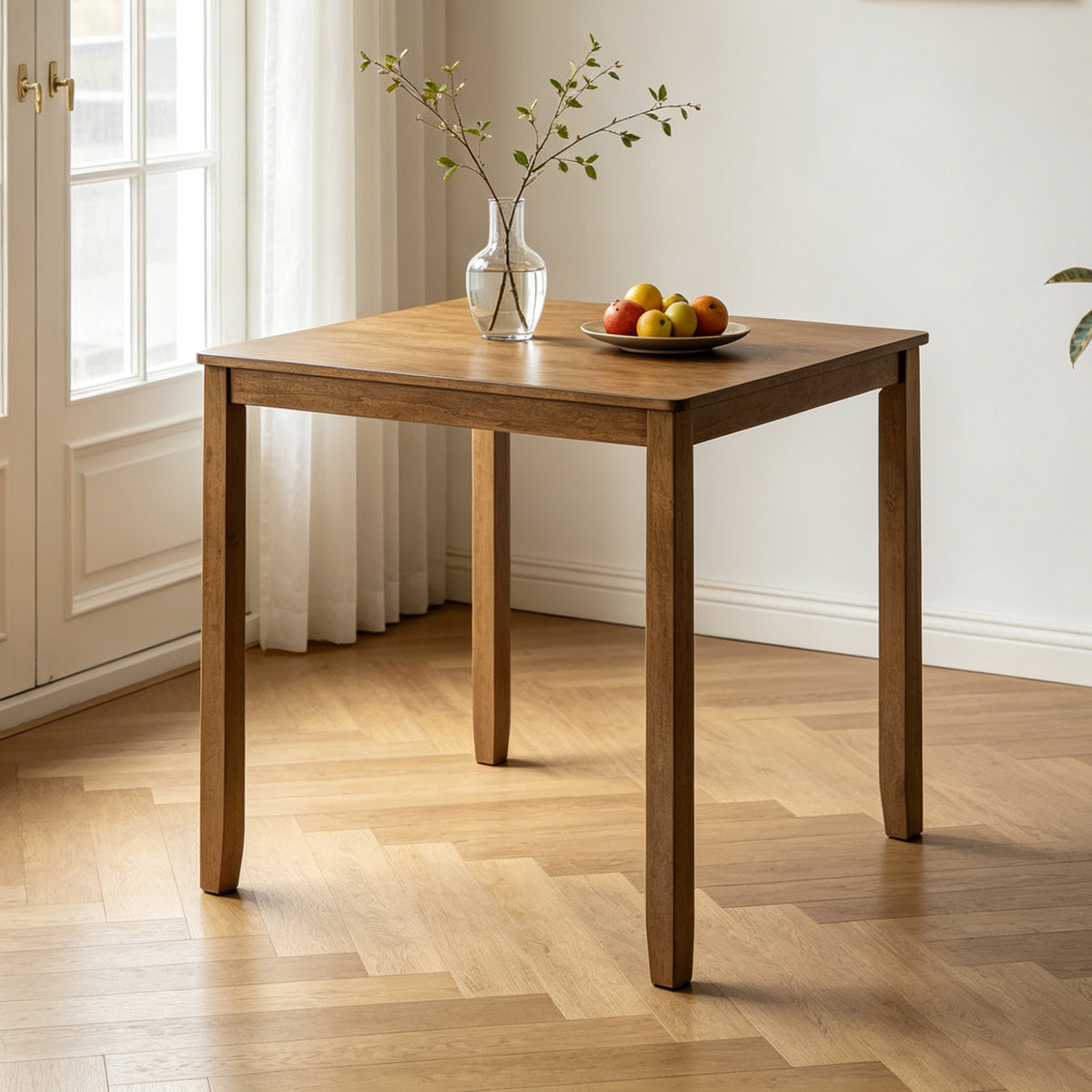 PAPROOS Solid Wood Dining Table