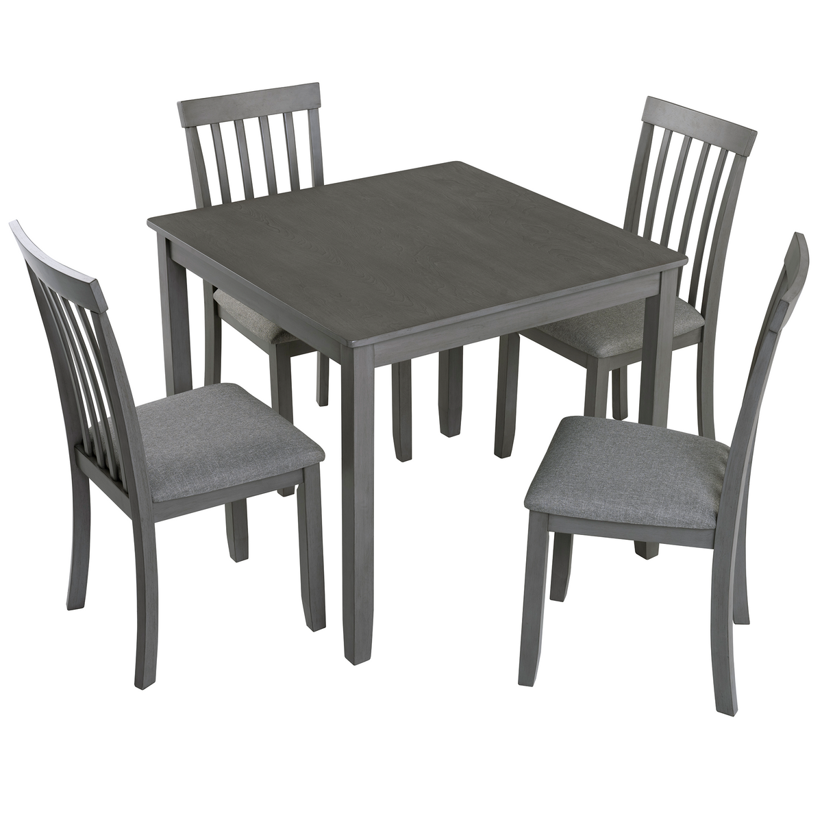 PAPROOS Solid Wood Dining Table
