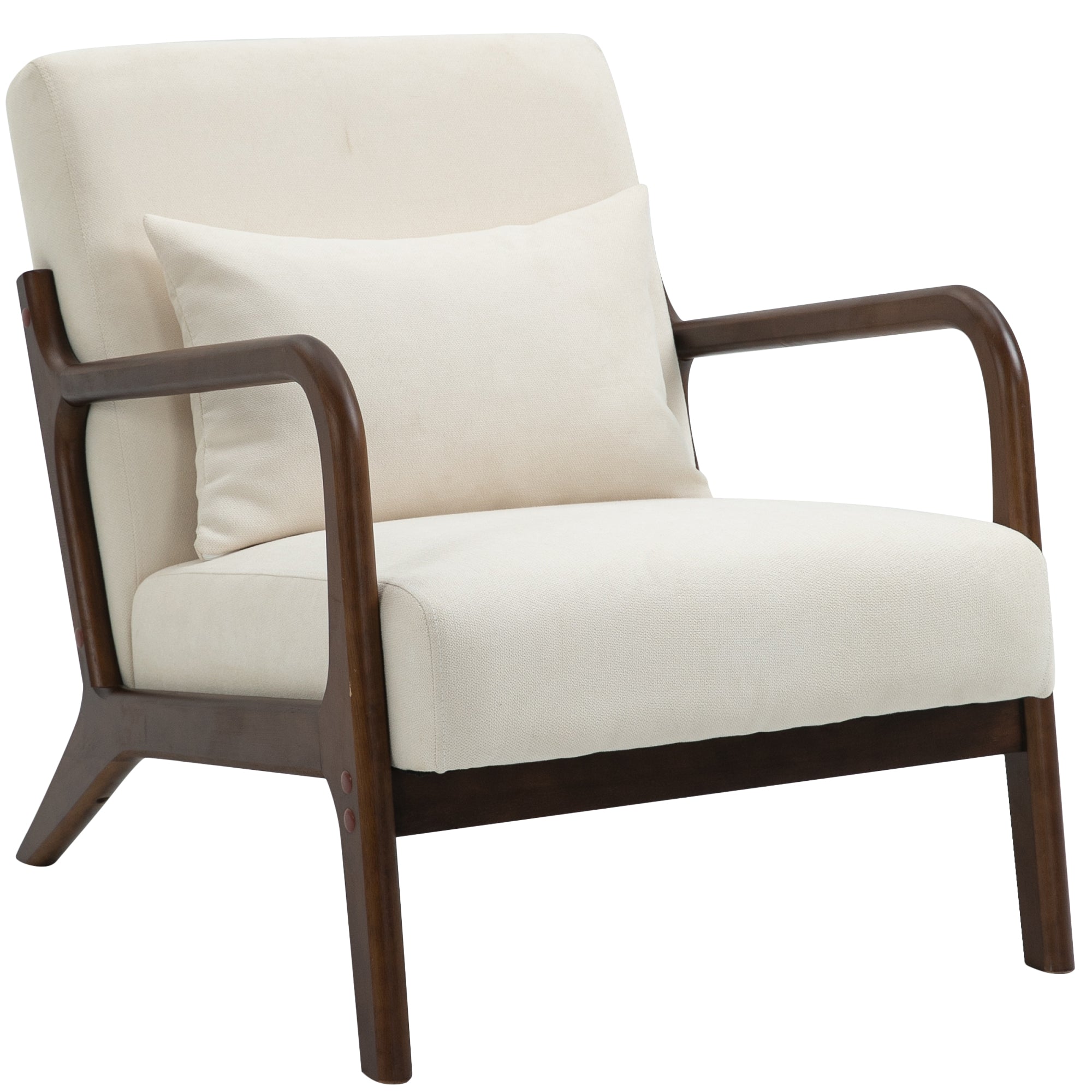 PAPROOS Mid-Century Modern Accent Chair