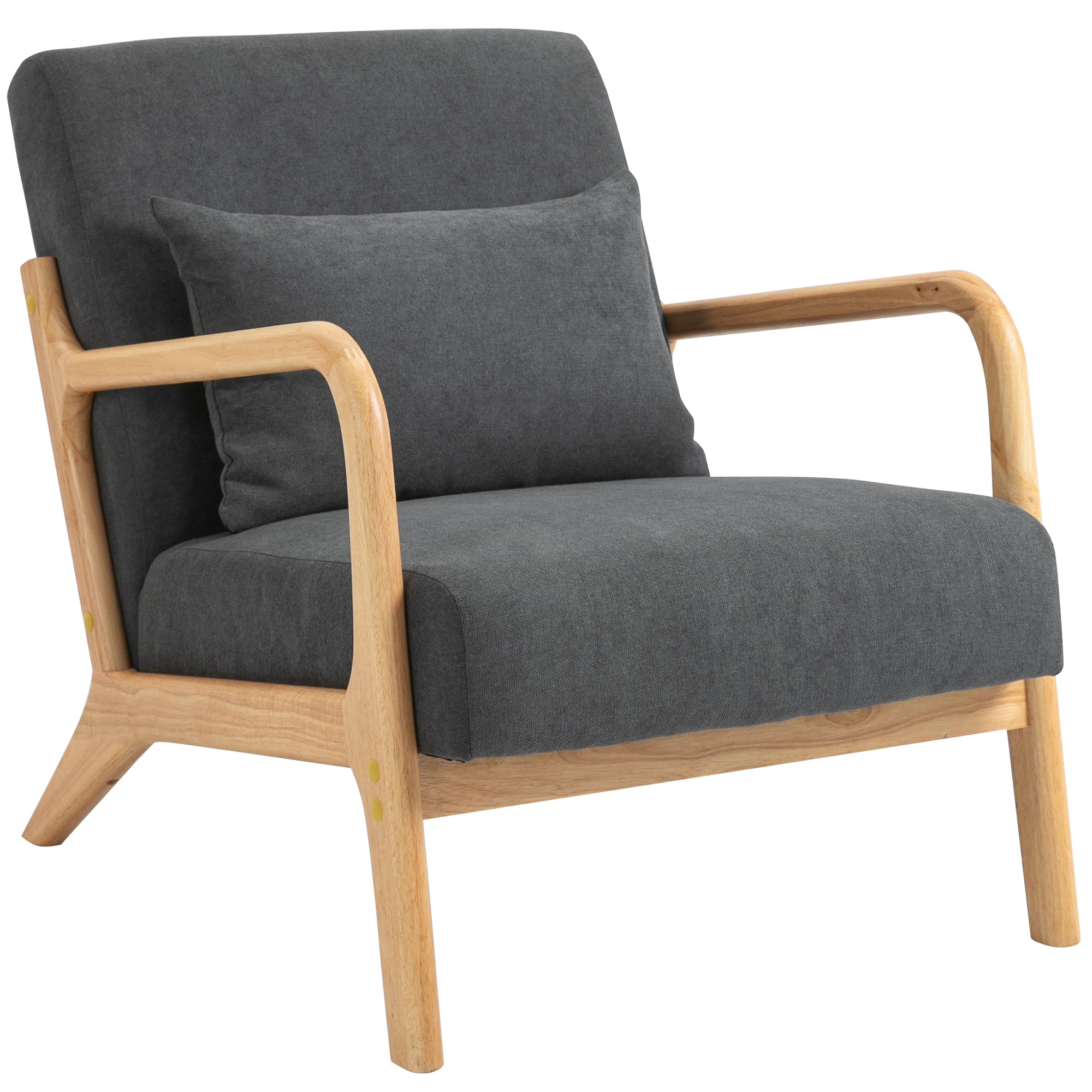 PAPROOS Mid-Century Modern Accent Chair