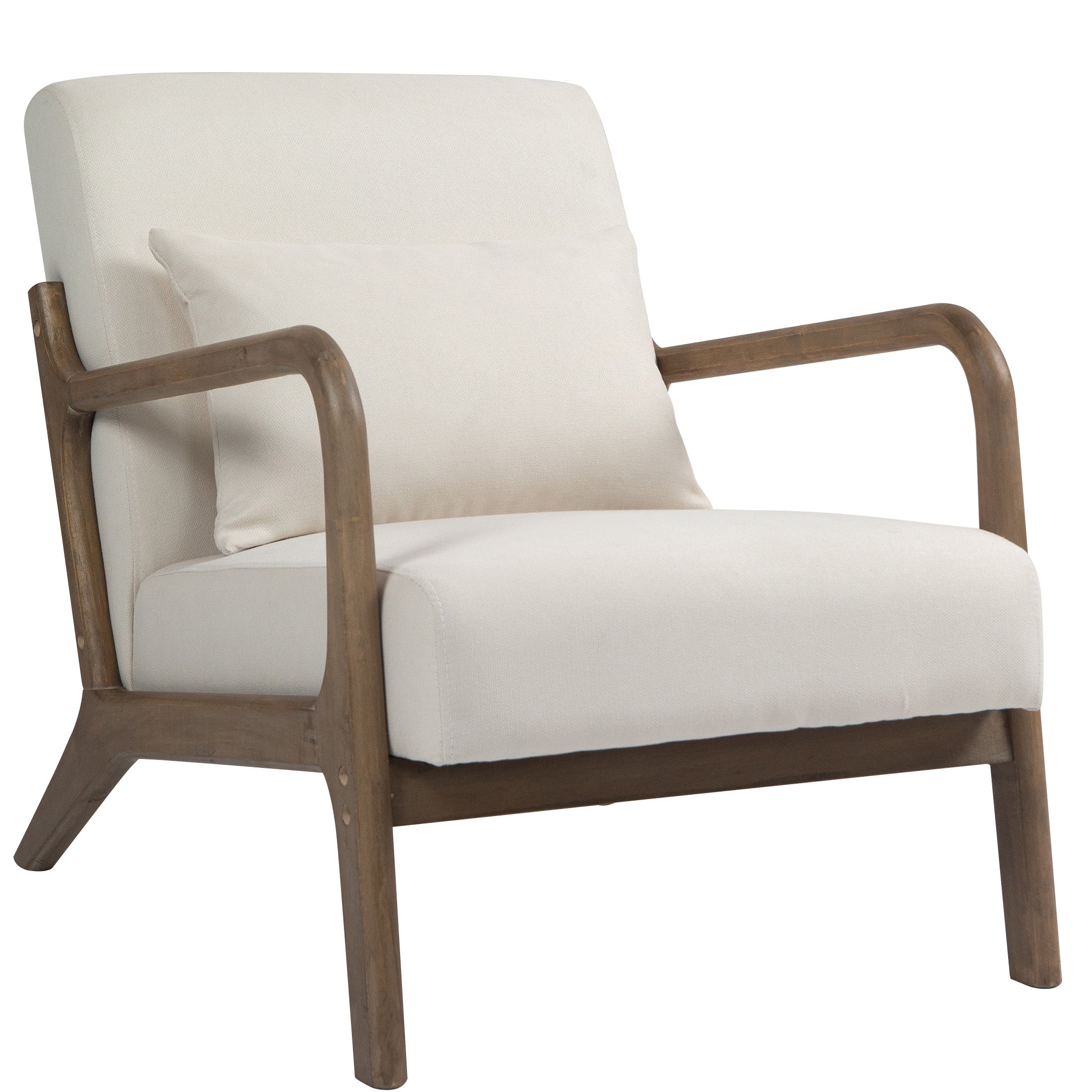 PAPROOS Mid-Century Modern Accent Chair