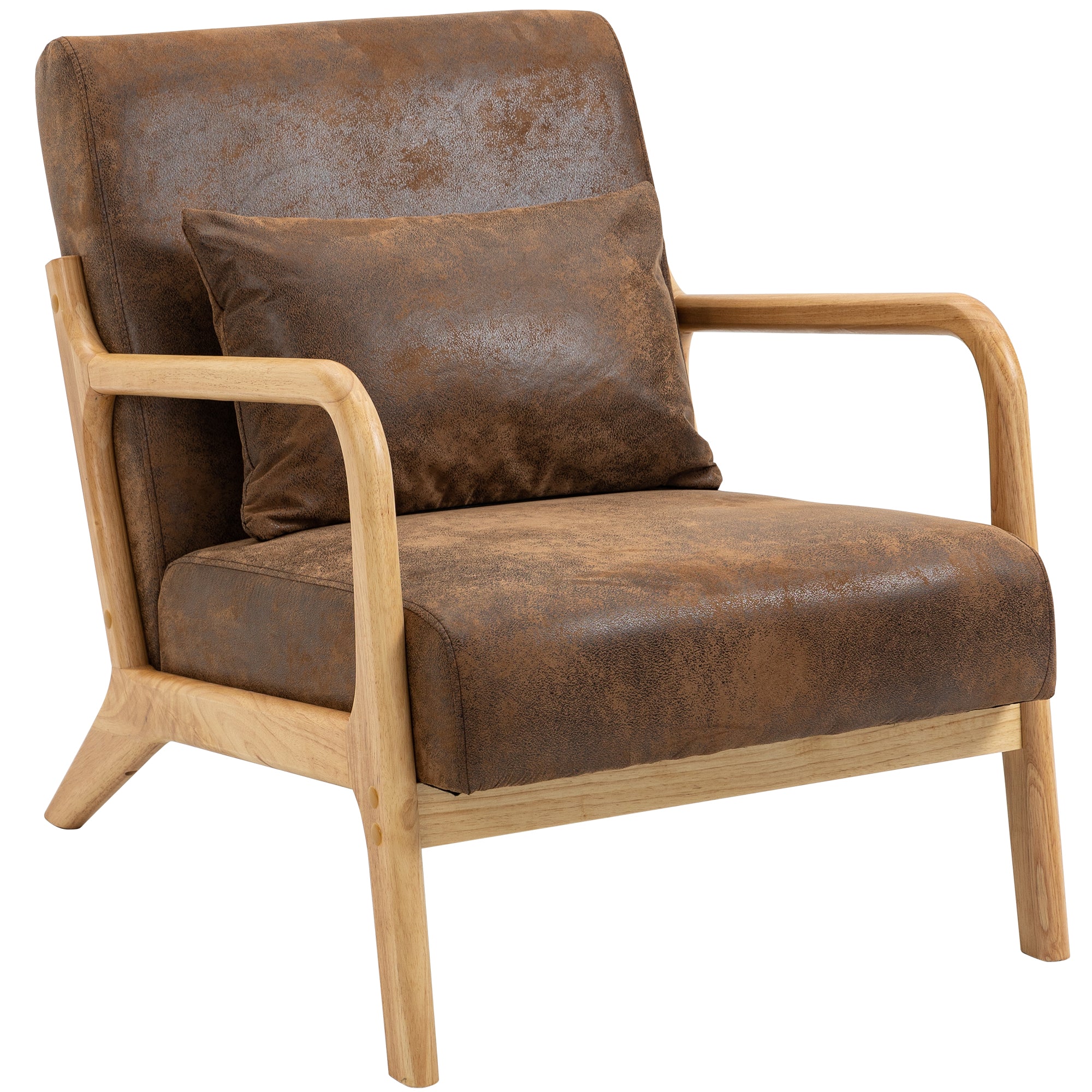 PAPROOS Mid-Century Modern Accent Chair