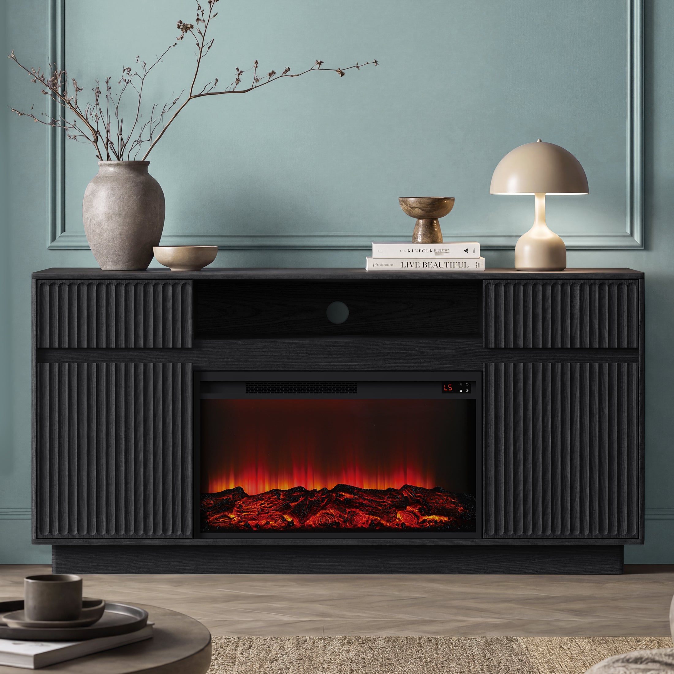 Fireplace TV Stand