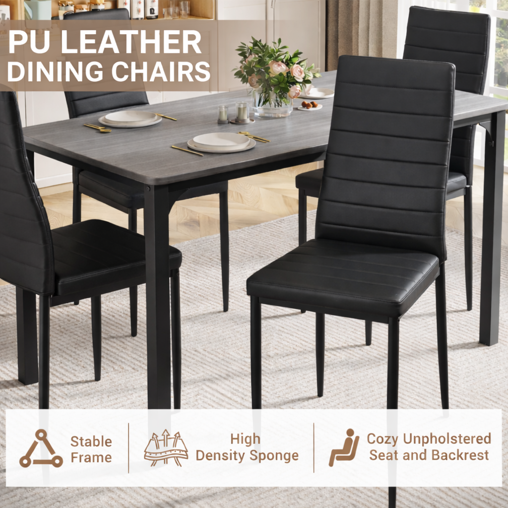 PAPROOS Dining Chairs Set of 4