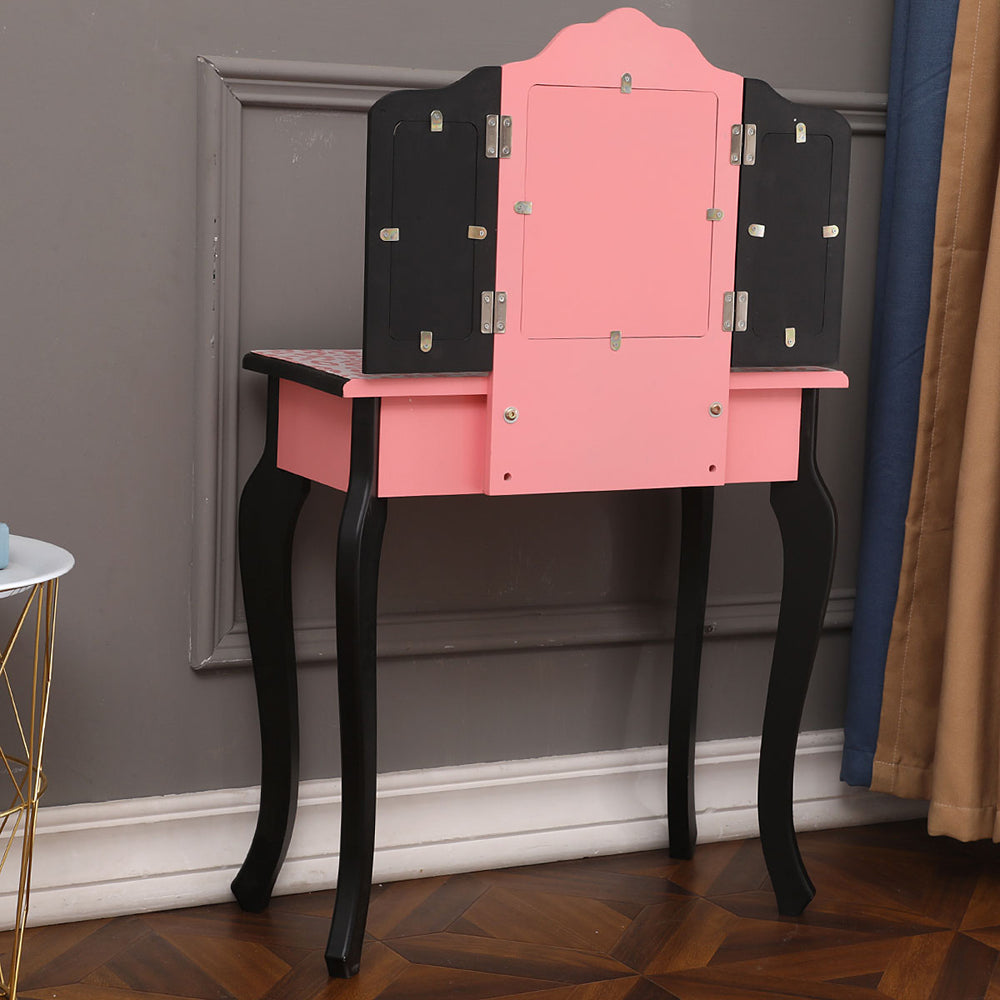PAPROOS Kids Vanity with Mirrors