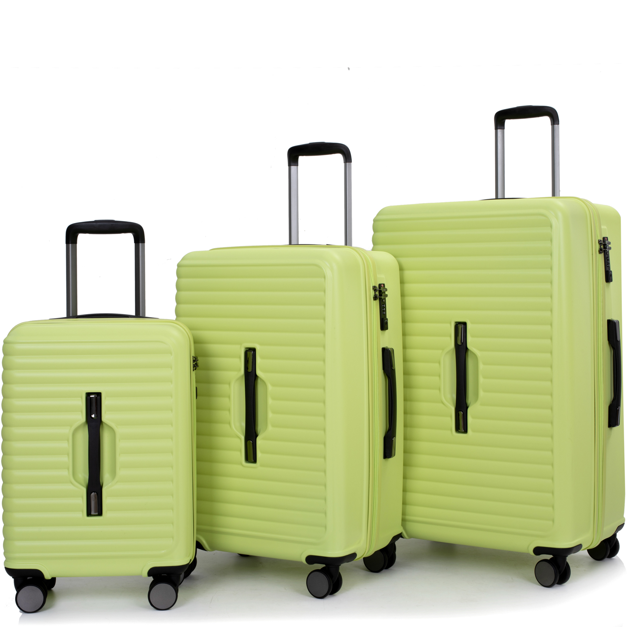 PAPROOS 3 Piece Luggage Set, LJC