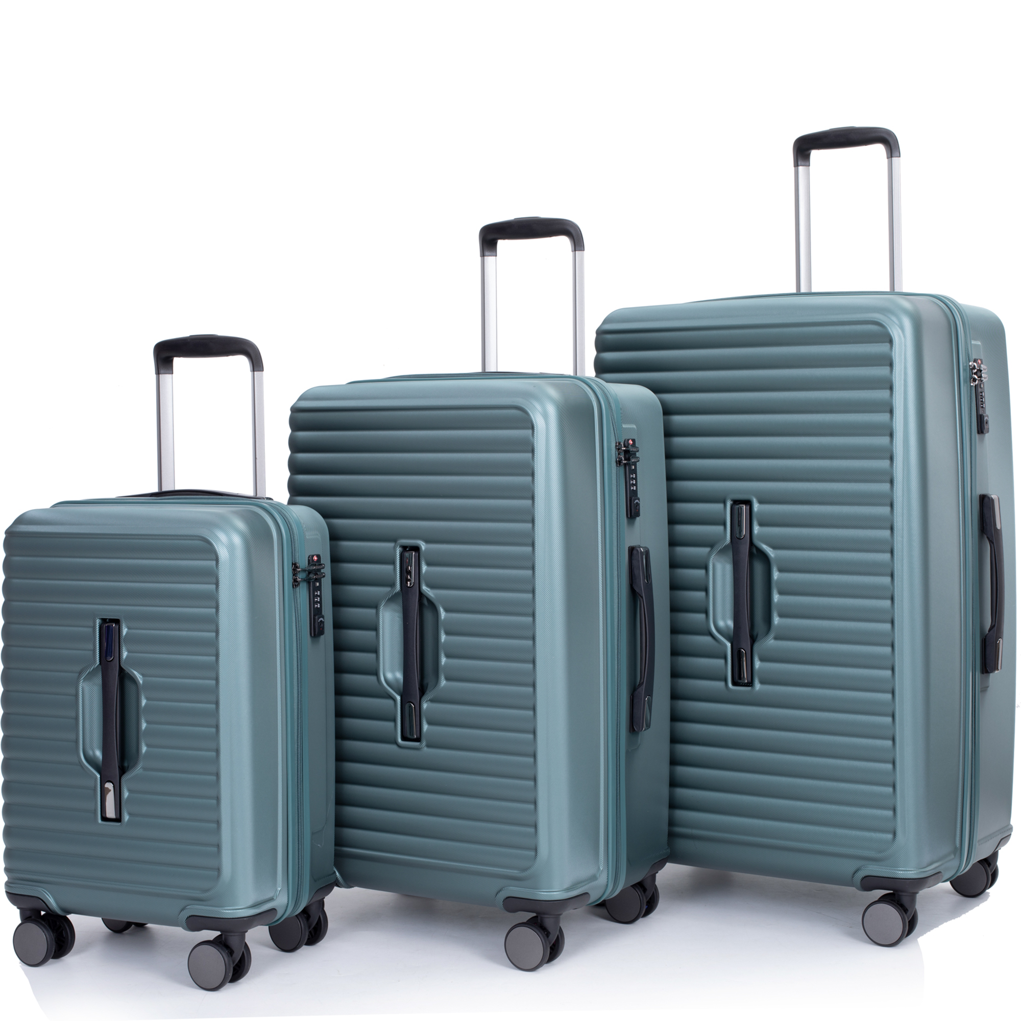 PAPROOS 3 Piece Luggage Set, LJC