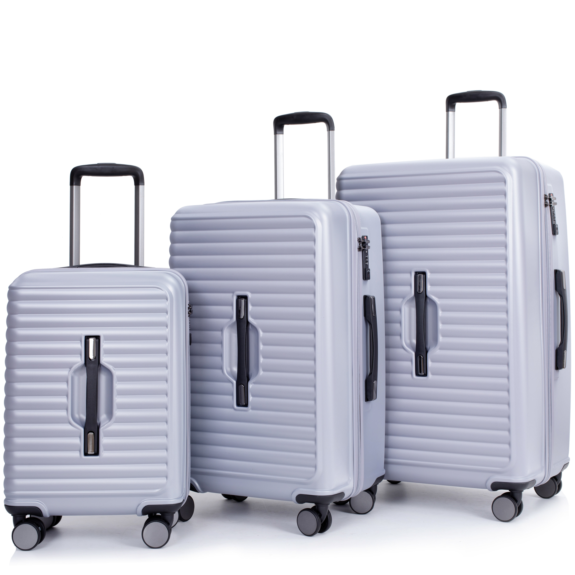 PAPROOS 3 Piece Luggage Set, LJC