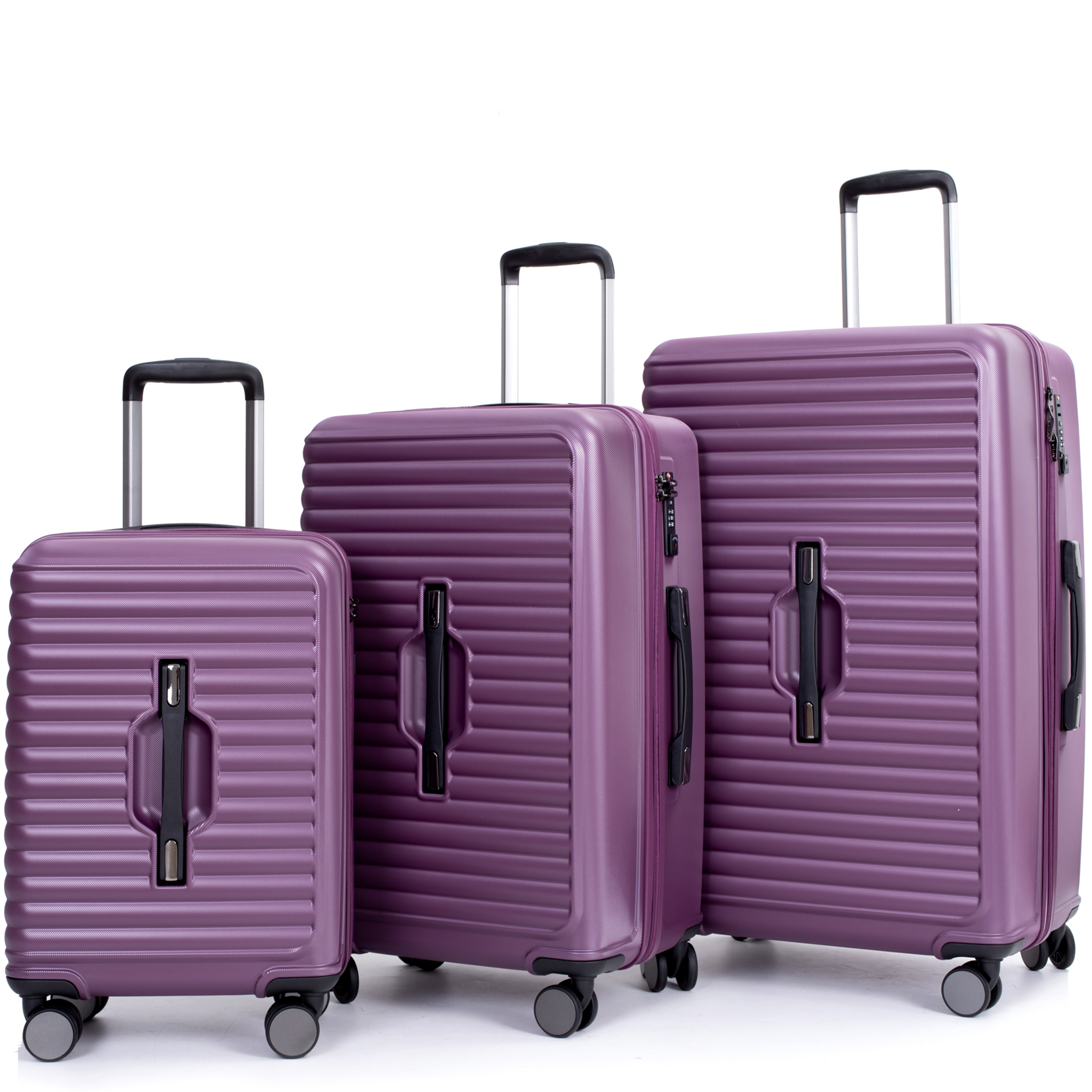 PAPROOS 3 Piece Luggage Set, LJC