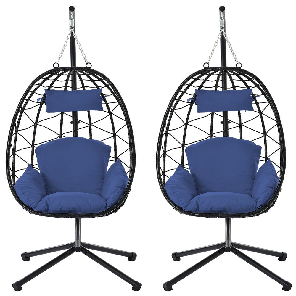 PAPROOS 2 Piece Egg Chair