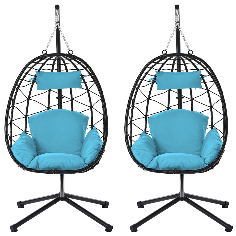 PAPROOS 2 Piece Egg Chair