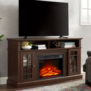 PAPROOS Fireplace TV Stand for 65 Inch TV