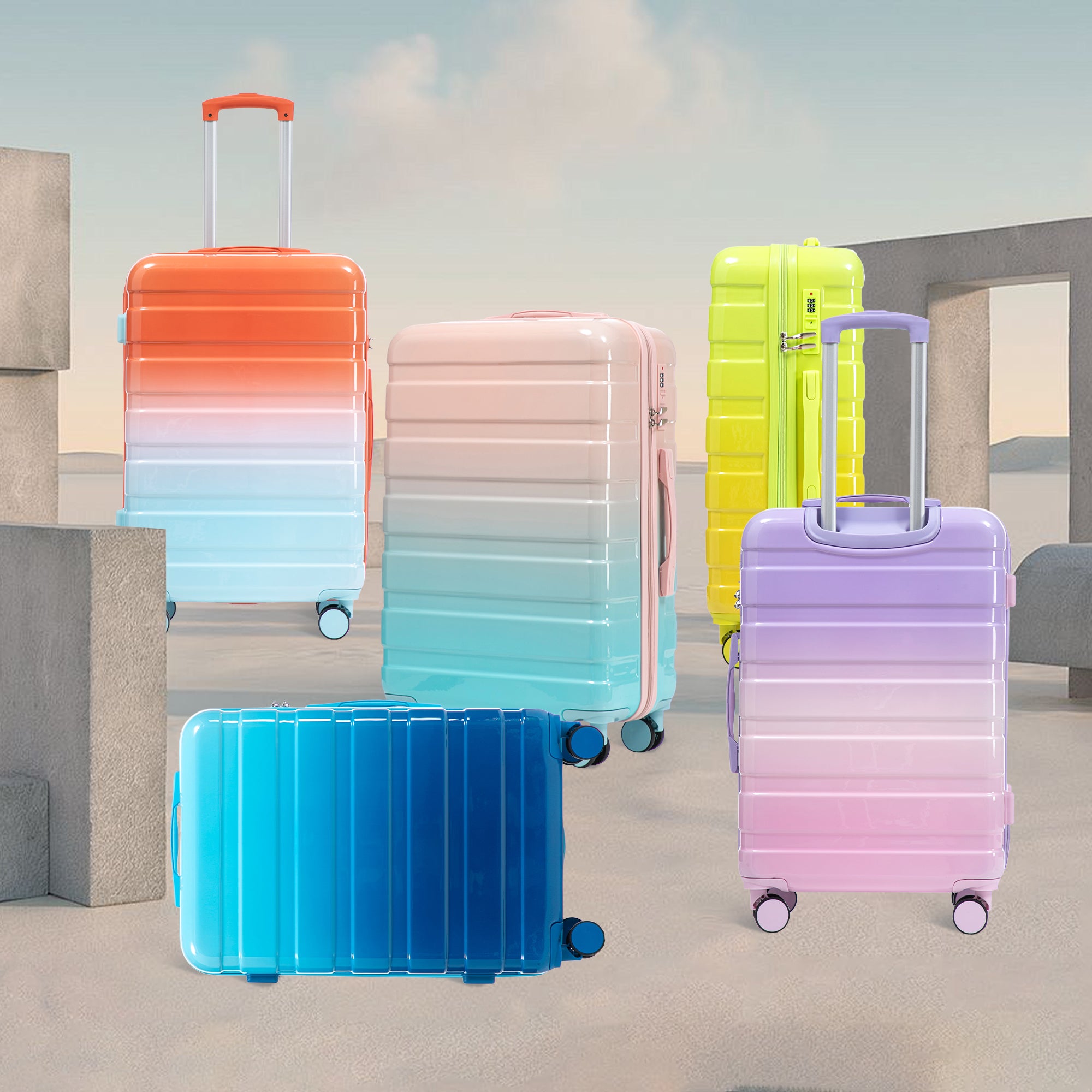 Paproos 3 Piece Luggage Set