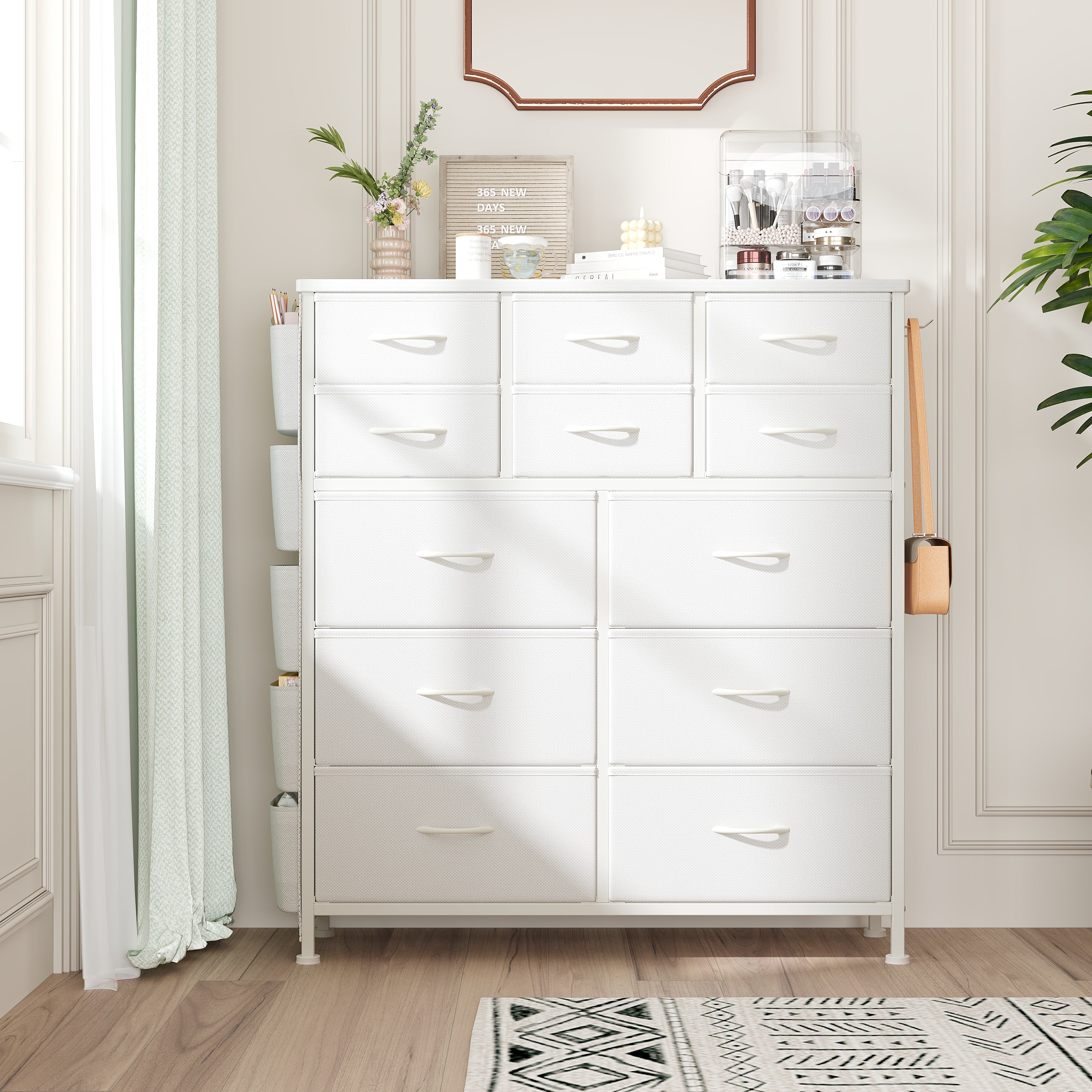 PAPROOS 12 Drawers Dresser for Bedroom