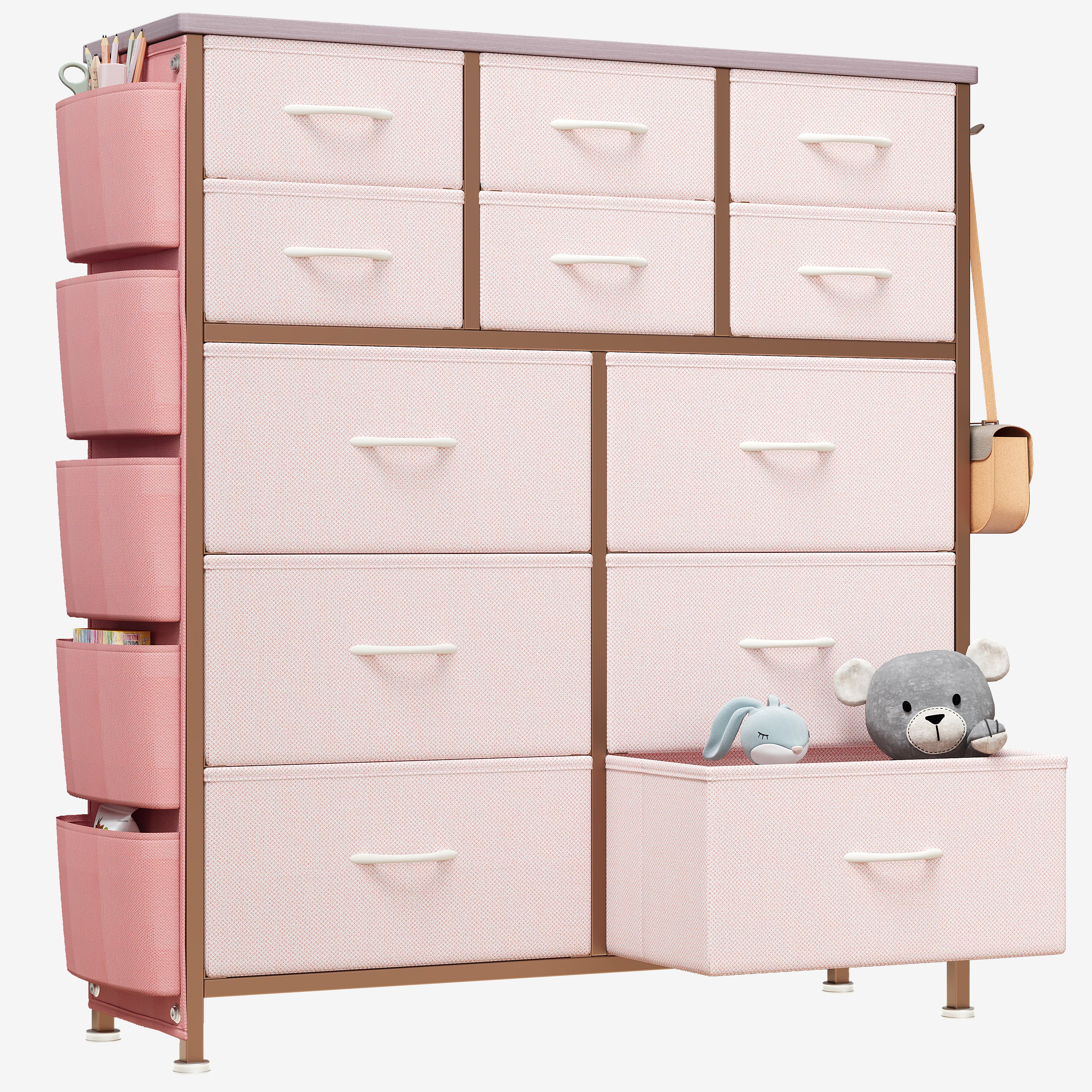 PAPROOS 12 Drawers Dresser for Bedroom