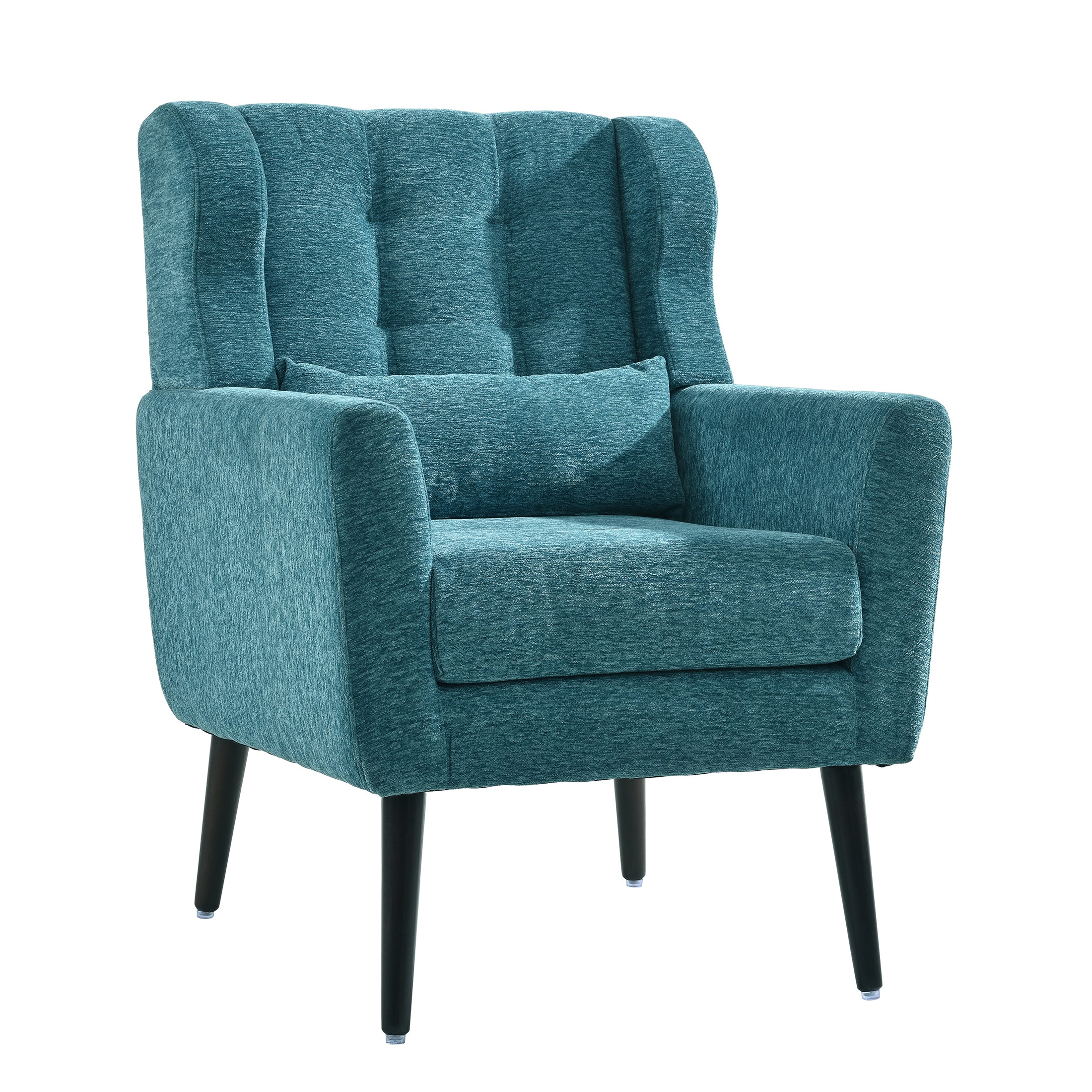 PAPROOS Modern Upholstered Chenille Accent Chairs