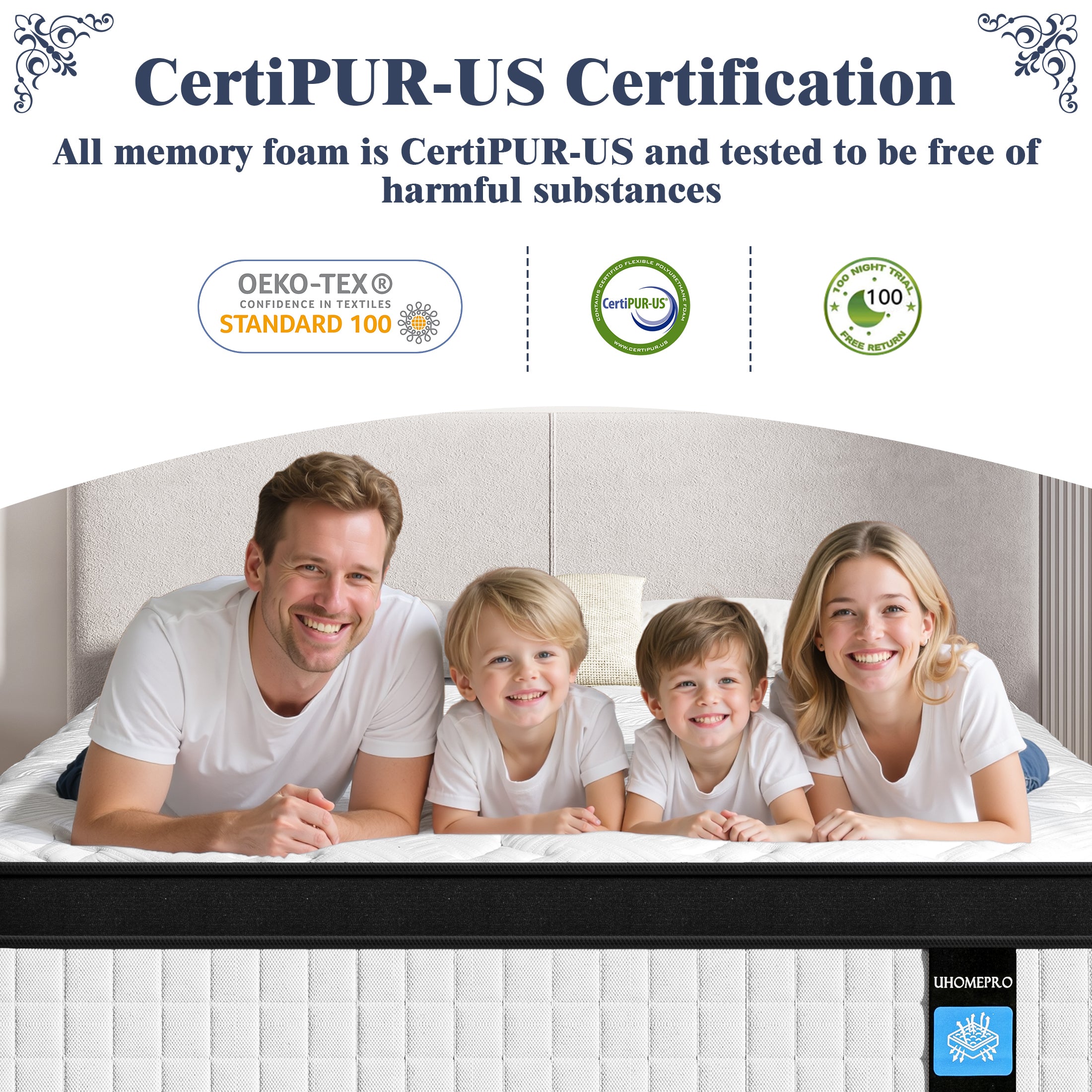 PAPROOS Twin Size Mattress