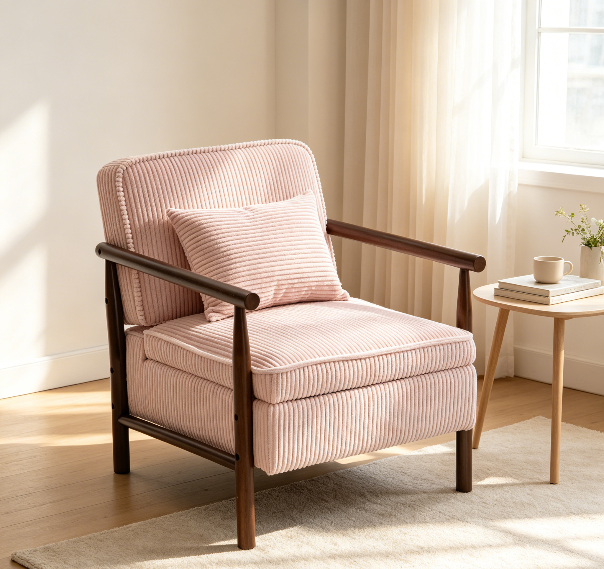 PAPROOS Accent Chair with Storage