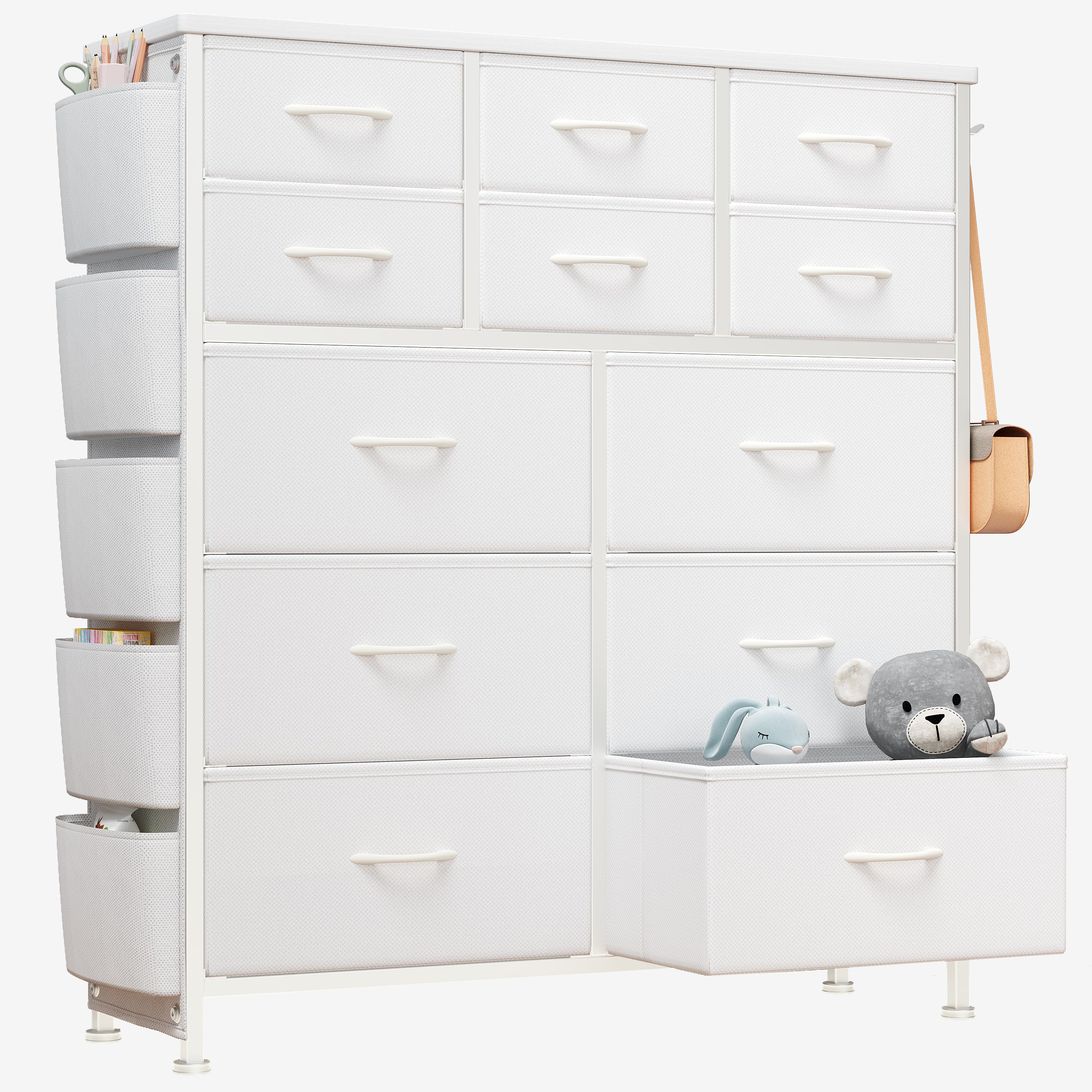 PAPROOS 12 Drawers Dresser for Bedroom