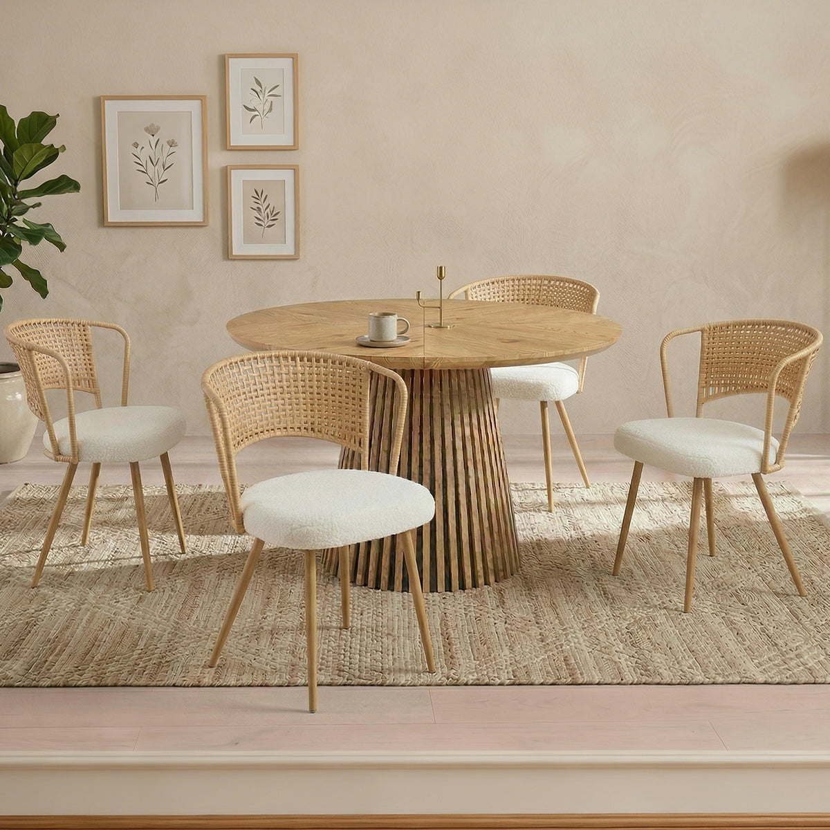 PAPROOS Dining Chairs Set of 2