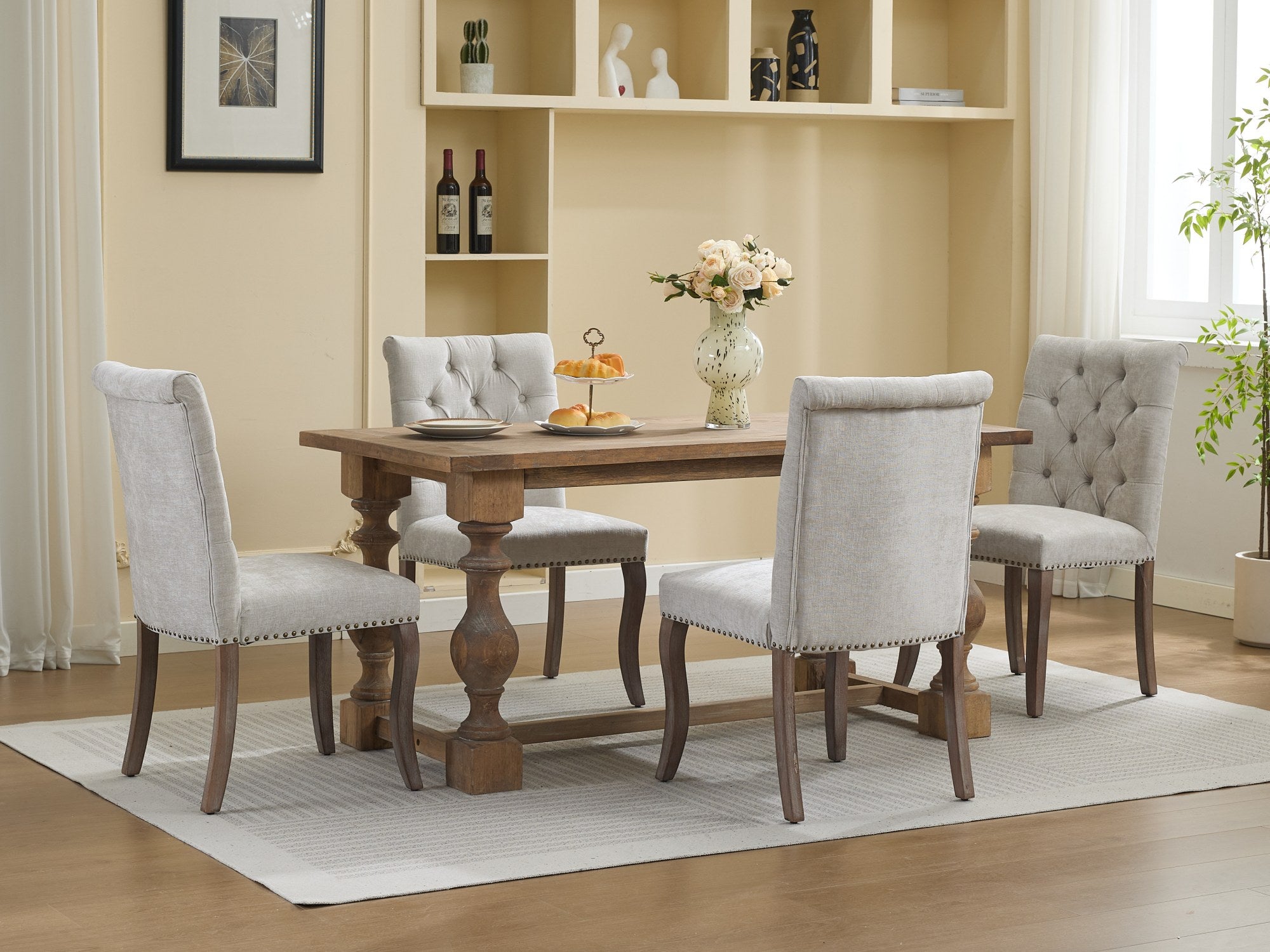 PAPROOS Upholstered Dining Chairs