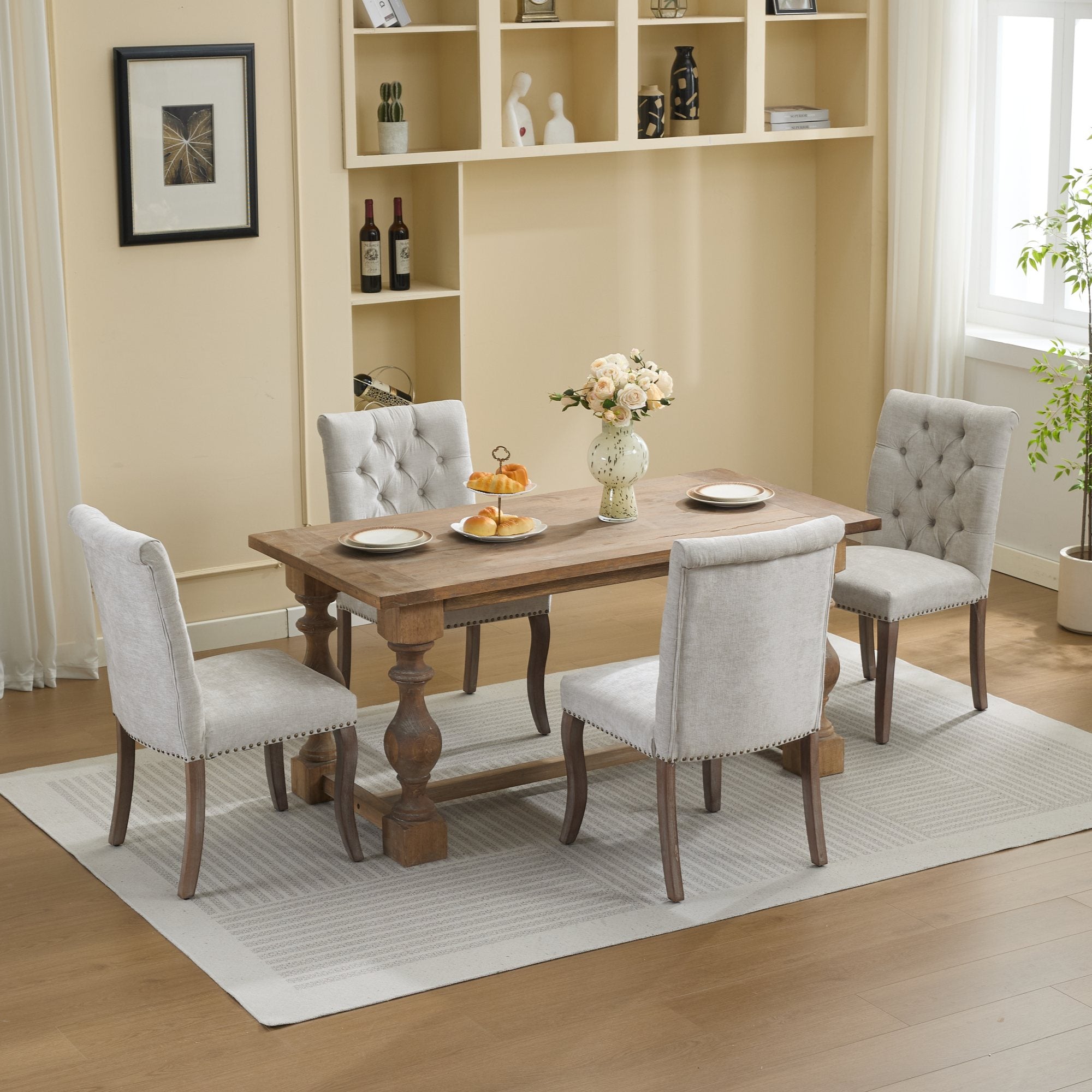 PAPROOS Upholstered Dining Chairs