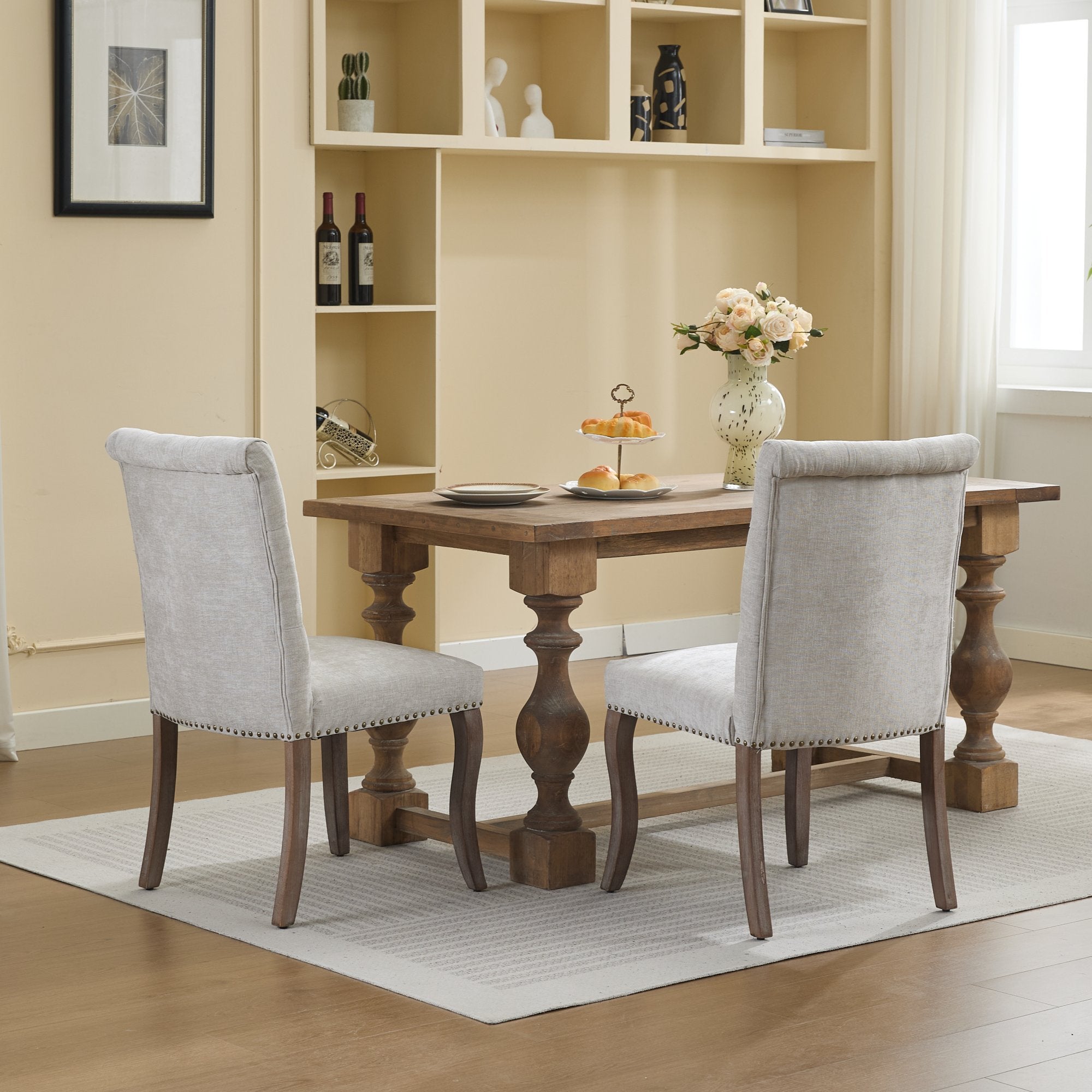 PAPROOS Upholstered Dining Chairs