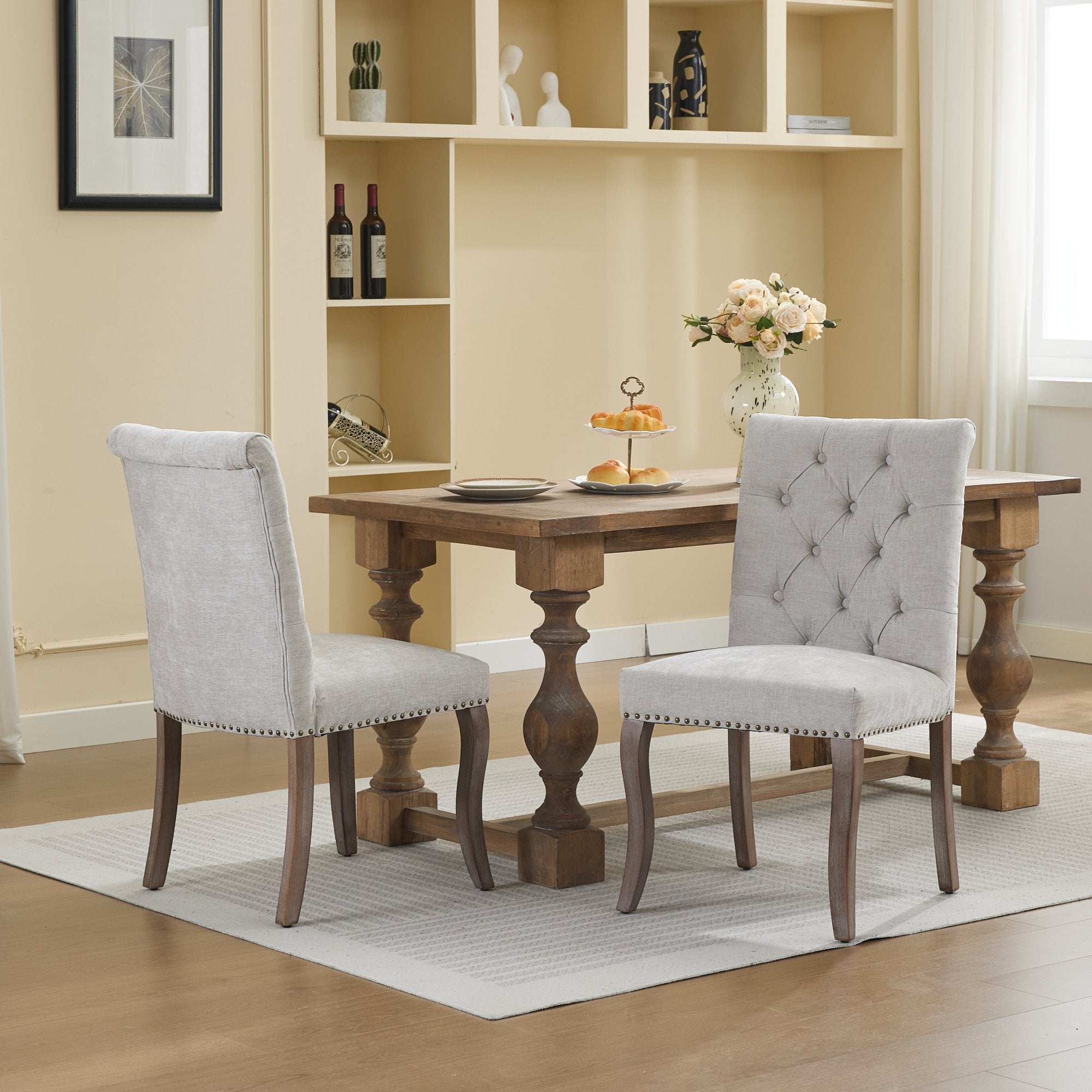 PAPROOS Upholstered Dining Chairs
