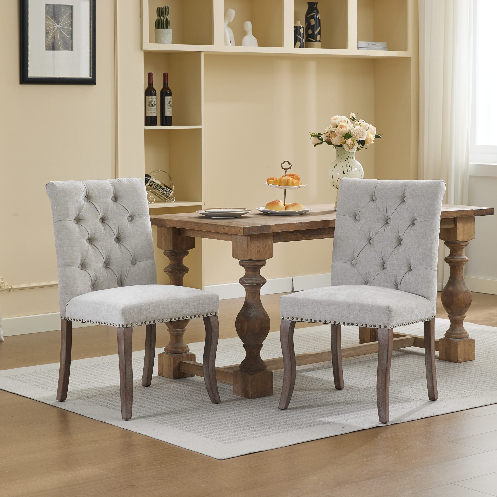 PAPROOS Upholstered Dining Chairs