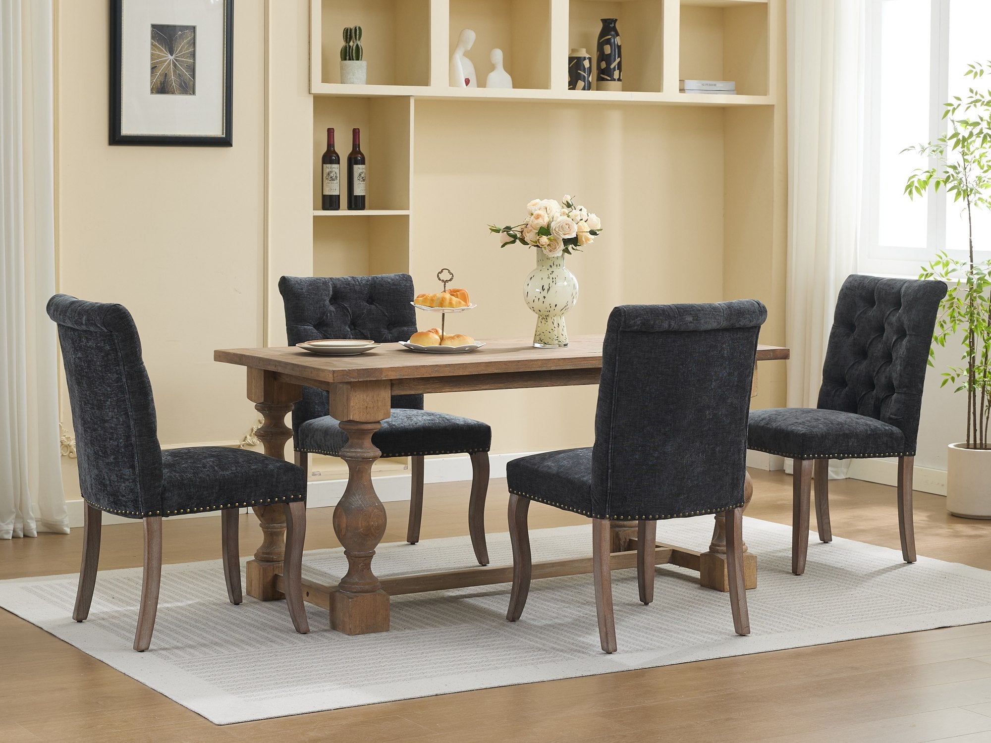 PAPROOS Upholstered Dining Chairs