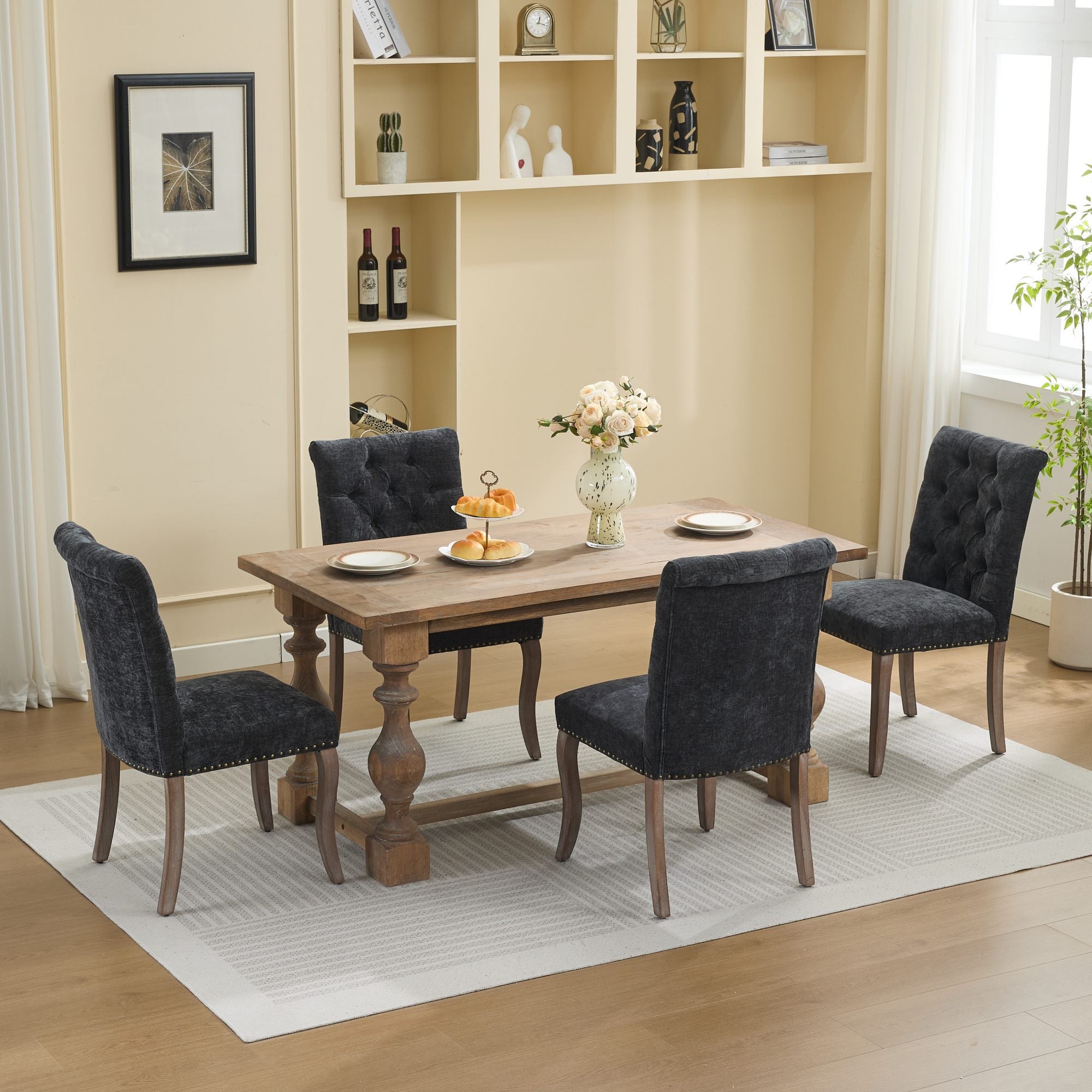 PAPROOS Upholstered Dining Chairs