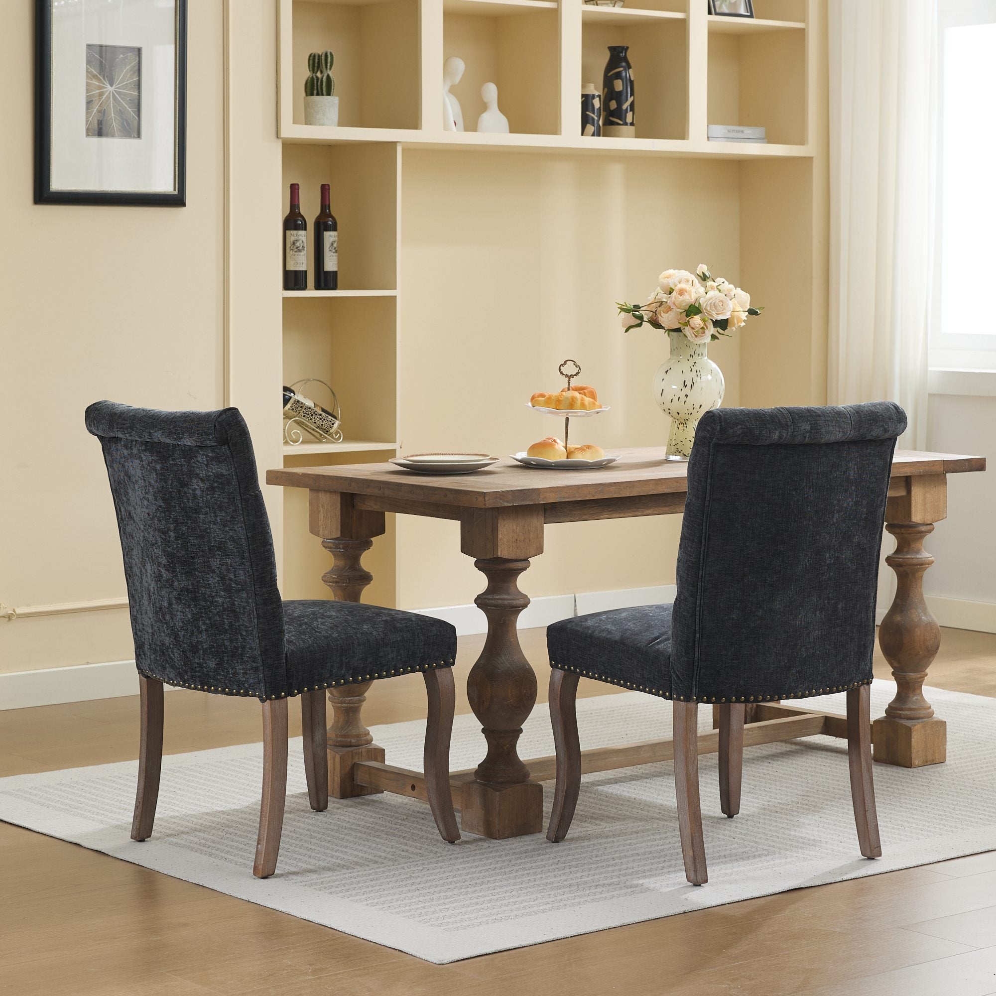 PAPROOS Upholstered Dining Chairs