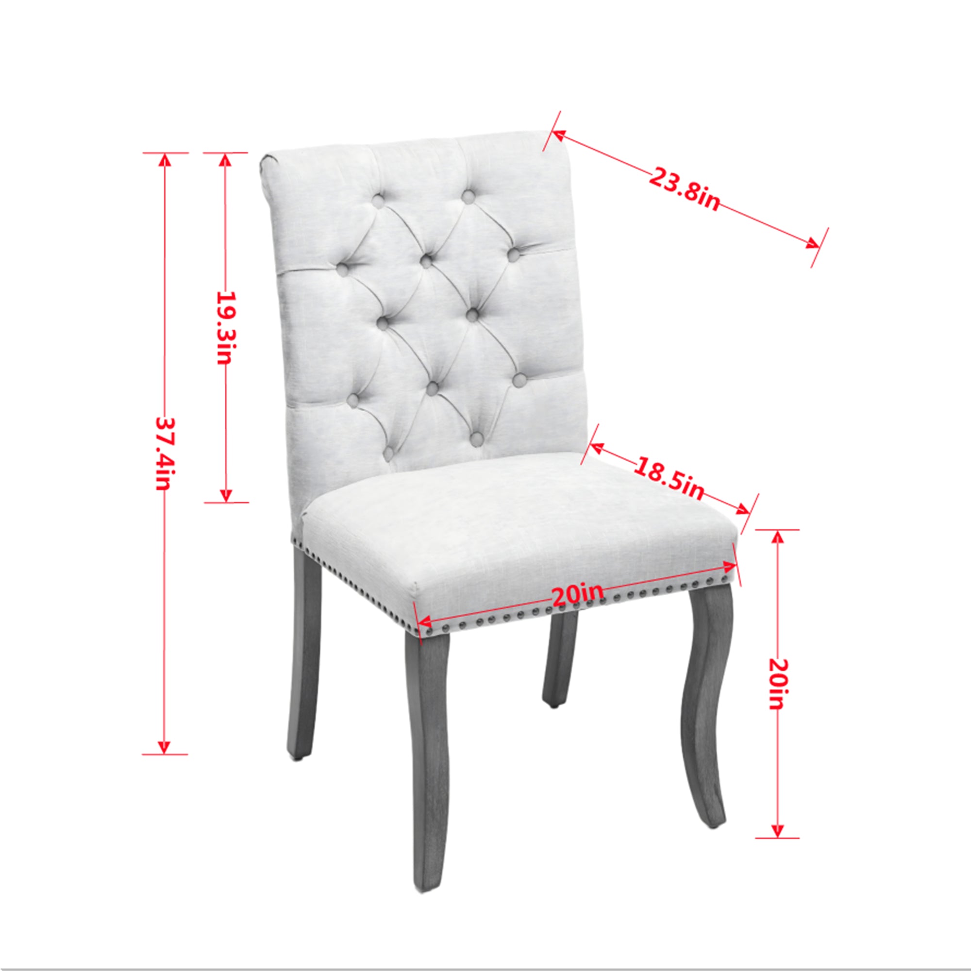 PAPROOS Upholstered Dining Chairs