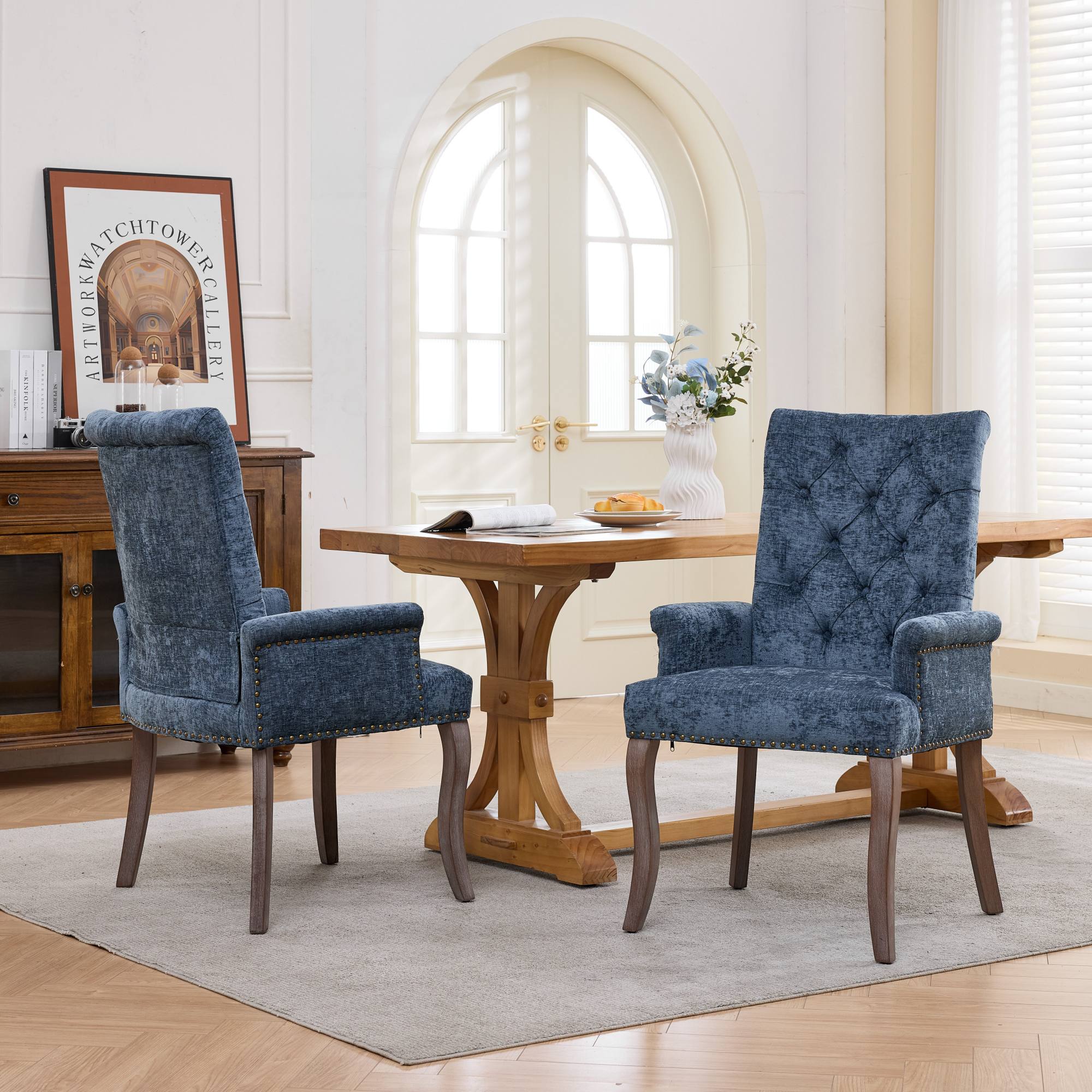 PAPROOS Upholstered Dining Chairs
