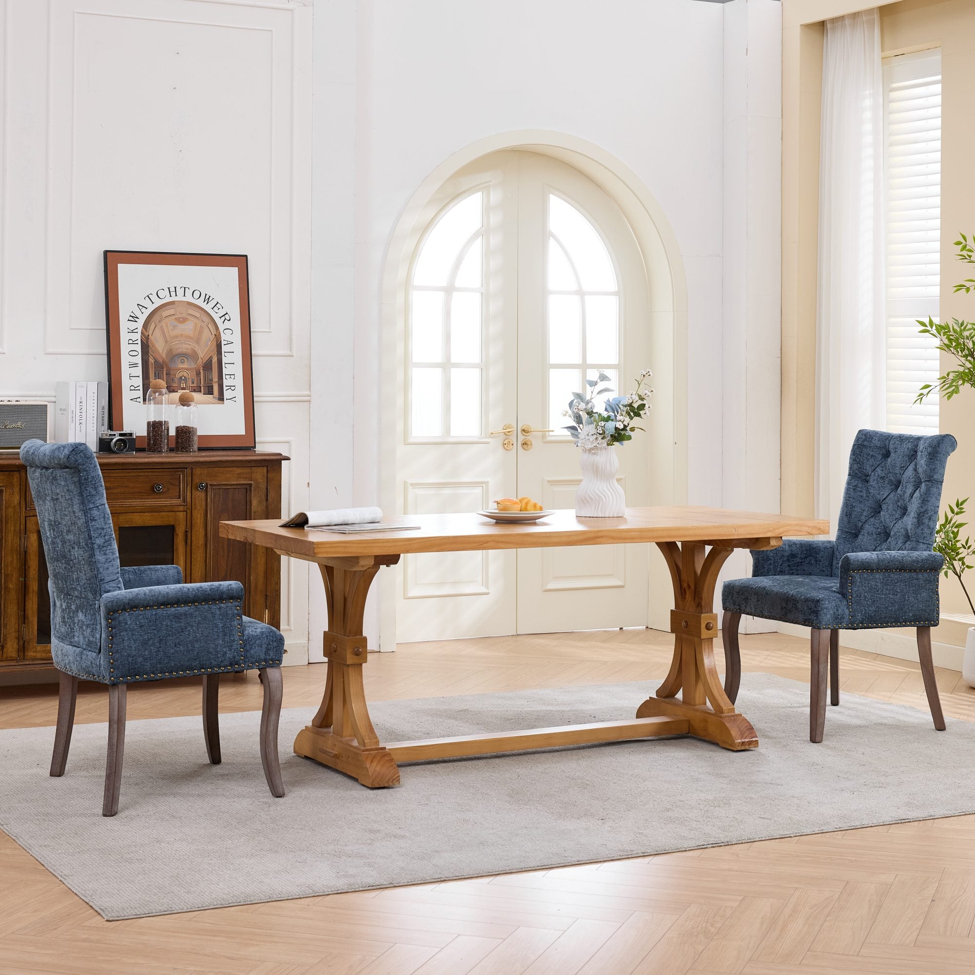 PAPROOS Upholstered Dining Chairs