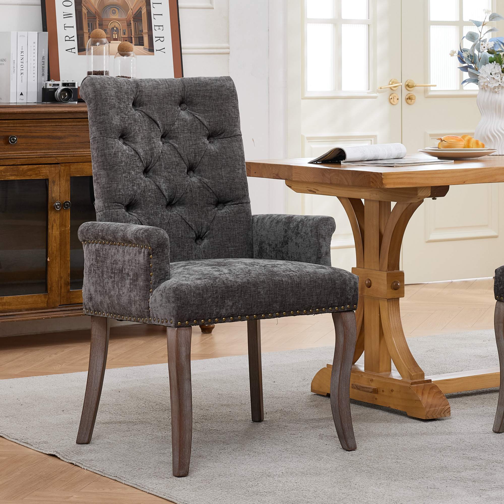 PAPROOS Upholstered Dining Chairs