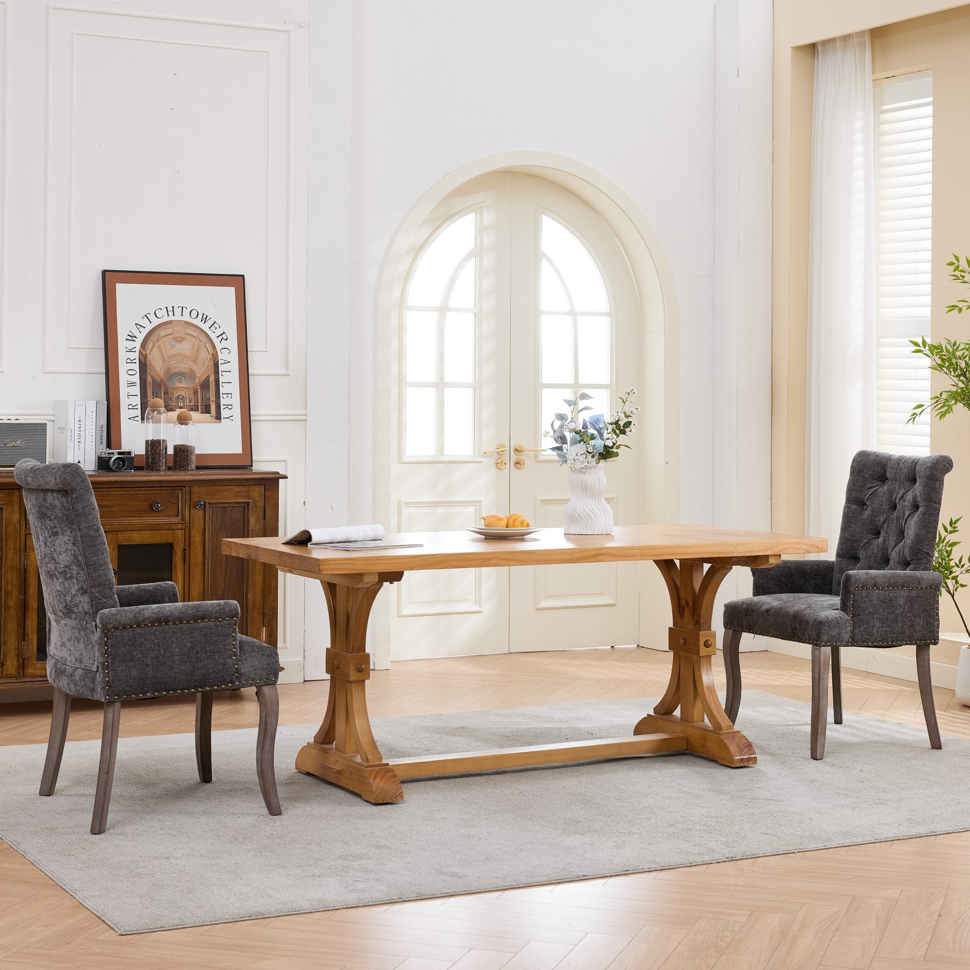 PAPROOS Upholstered Dining Chairs