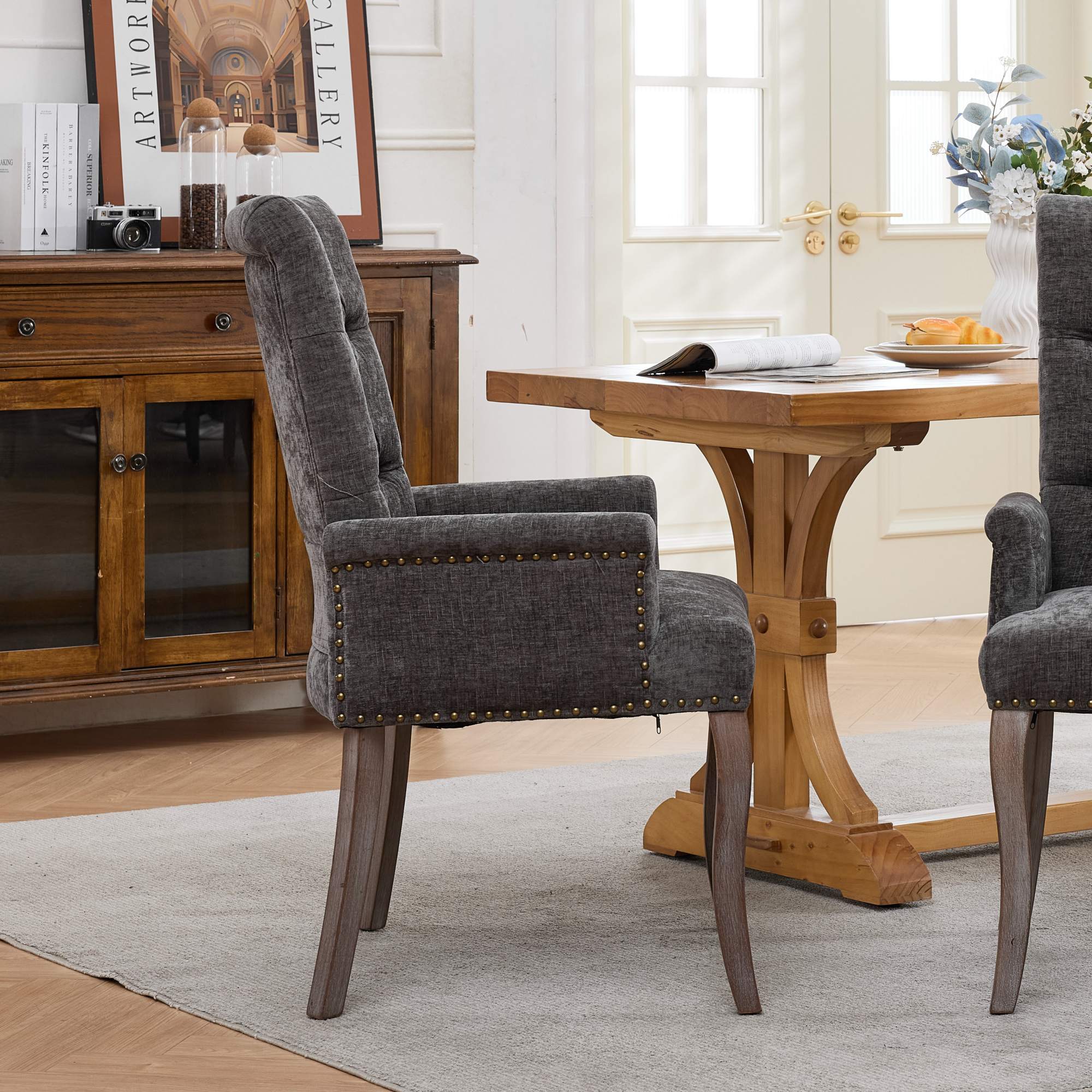 PAPROOS Upholstered Dining Chairs
