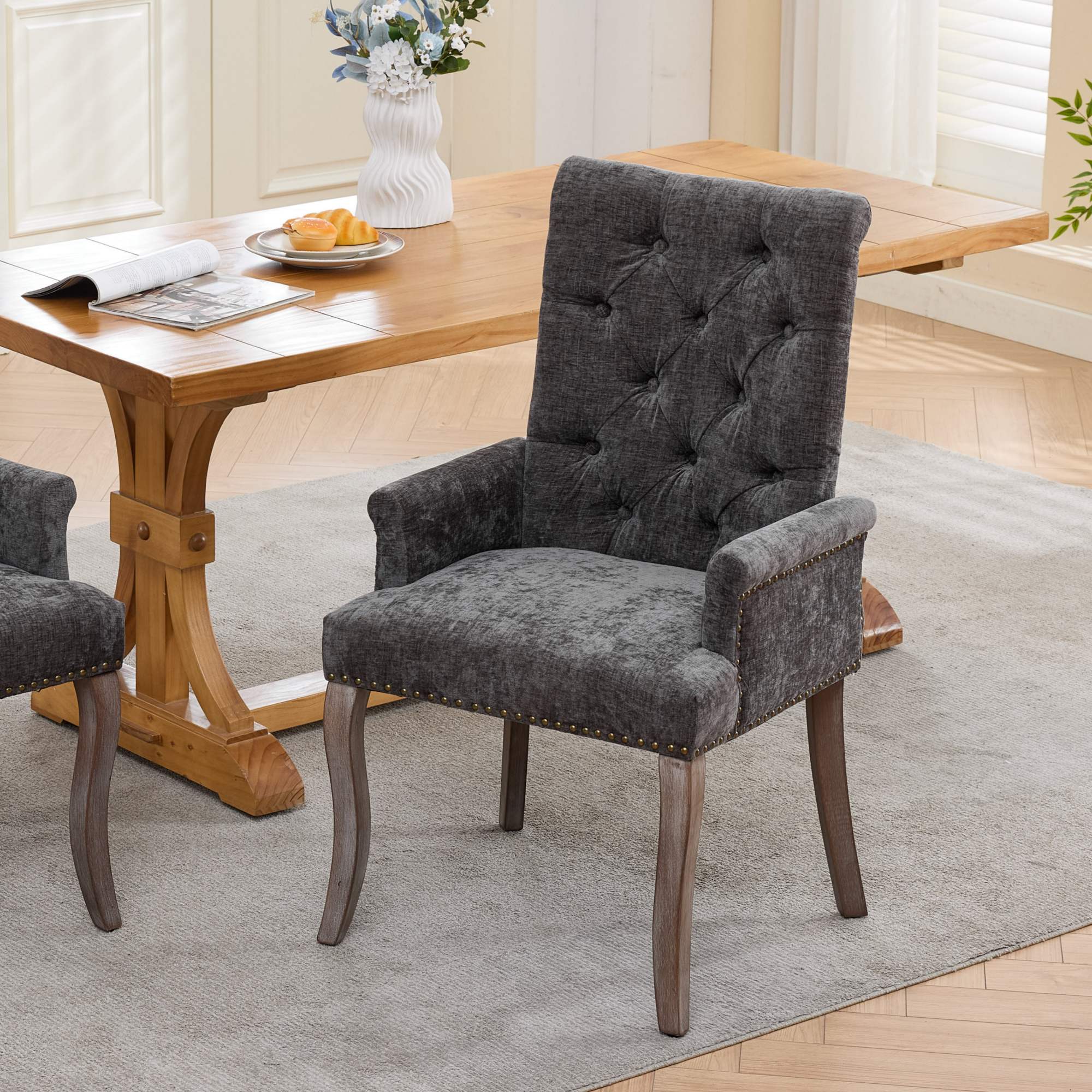 PAPROOS Upholstered Dining Chairs