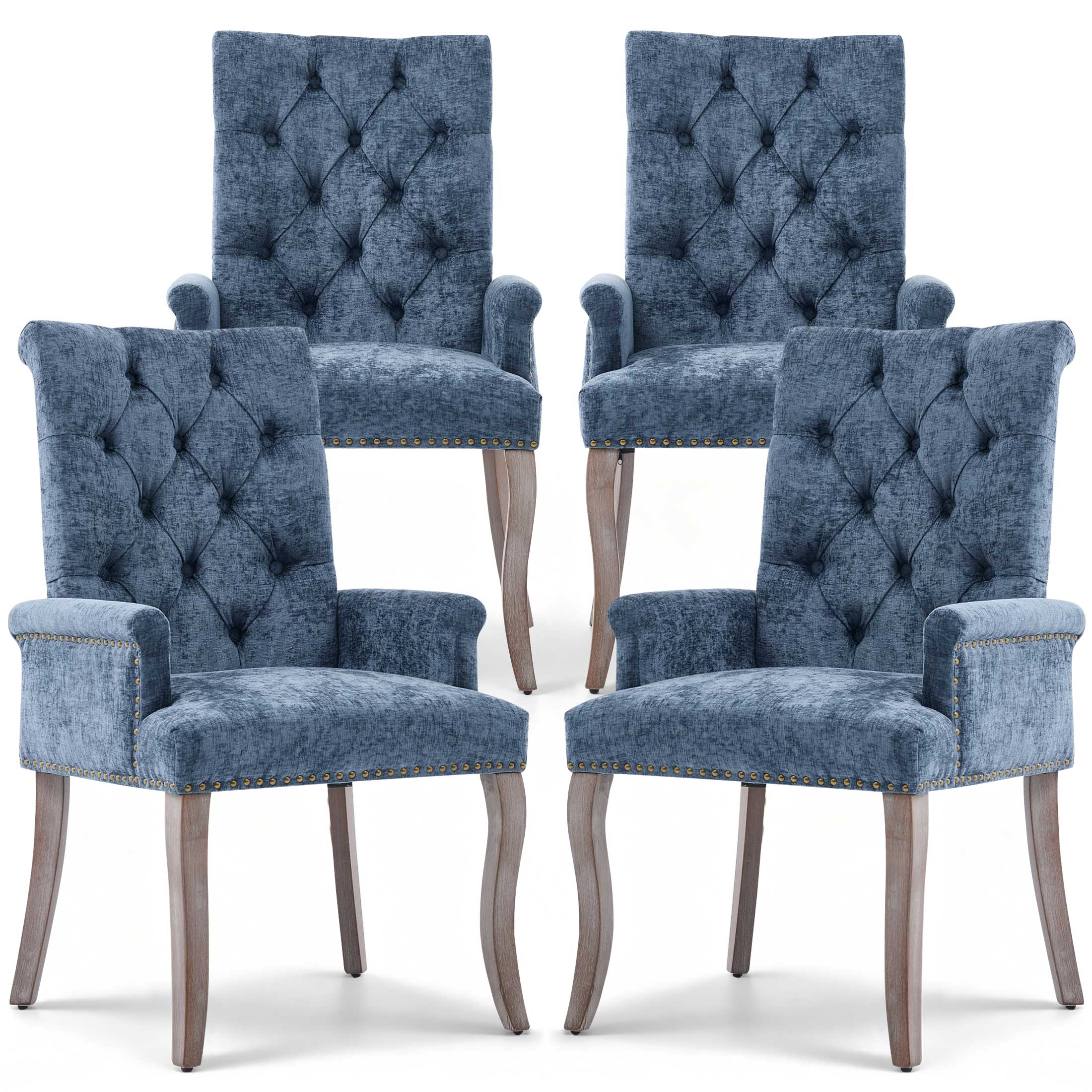 PAPROOS Upholstered Dining Chairs