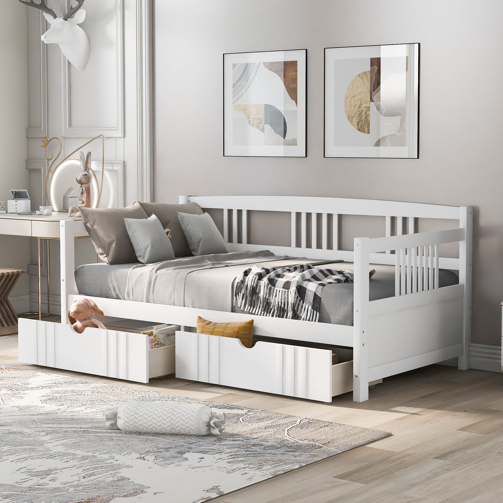 PAPROOS Wood Daybed