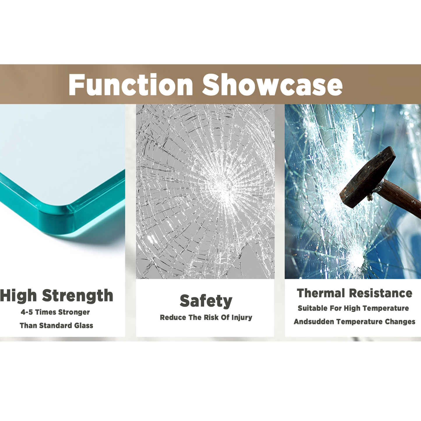 PAPROOS 56"-60" W x 72" H Double Sliding Shower Door, Modern Tub Door with Aluminum Frame, Bathtub Door with 1/4” (6 mm) Clear Tempered Glass, Stainless Steel Handle, SGCC Certified, Matte Black