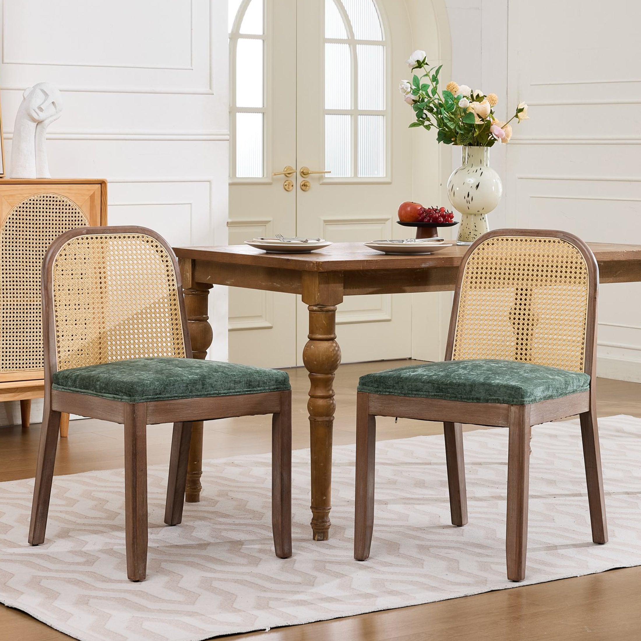 PAPROOS Dining Chairs Set of 2