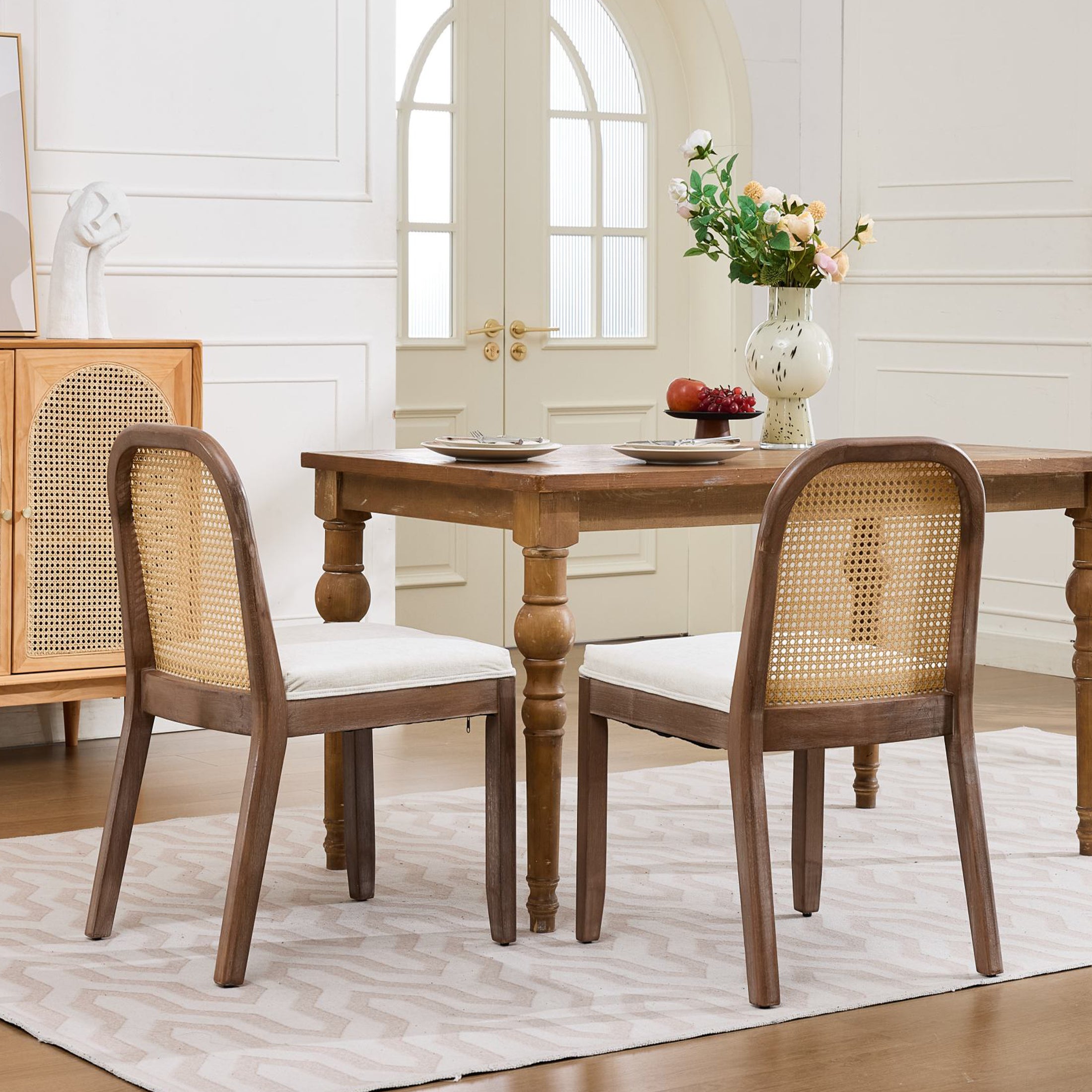 PAPROOS Dining Chairs Set of 2